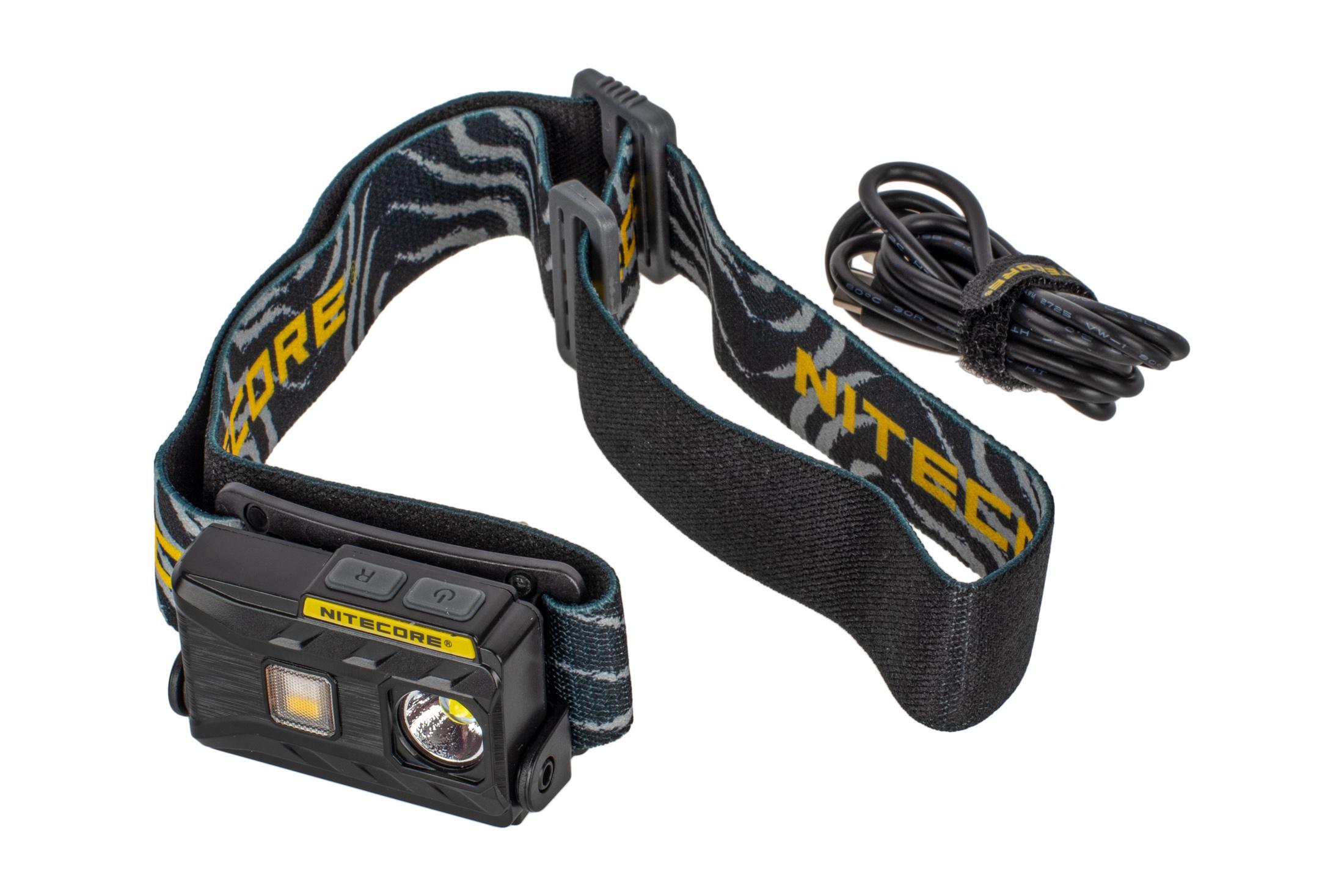 NITECORE NU25 360 Lumen Rechargeable Headlamp with Red Light FLNITE