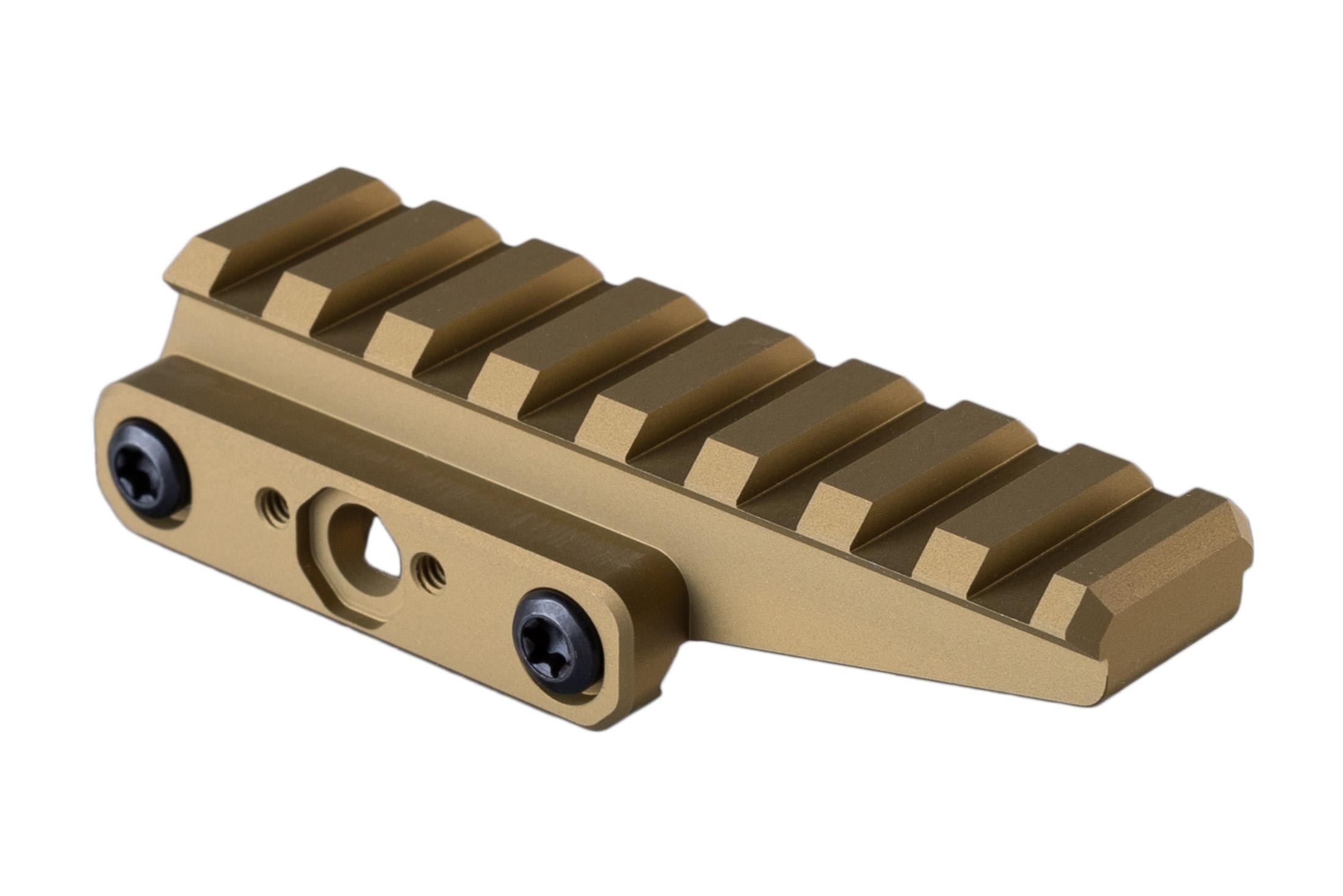 Unity Tactical FAST Optic Riser Flat Dark Earth Picatinny FST-ORF
