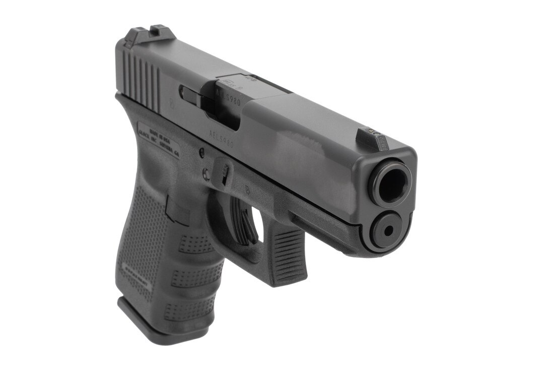 Glock 23 Blue Label Pistol is chambered in 40 S&Ws