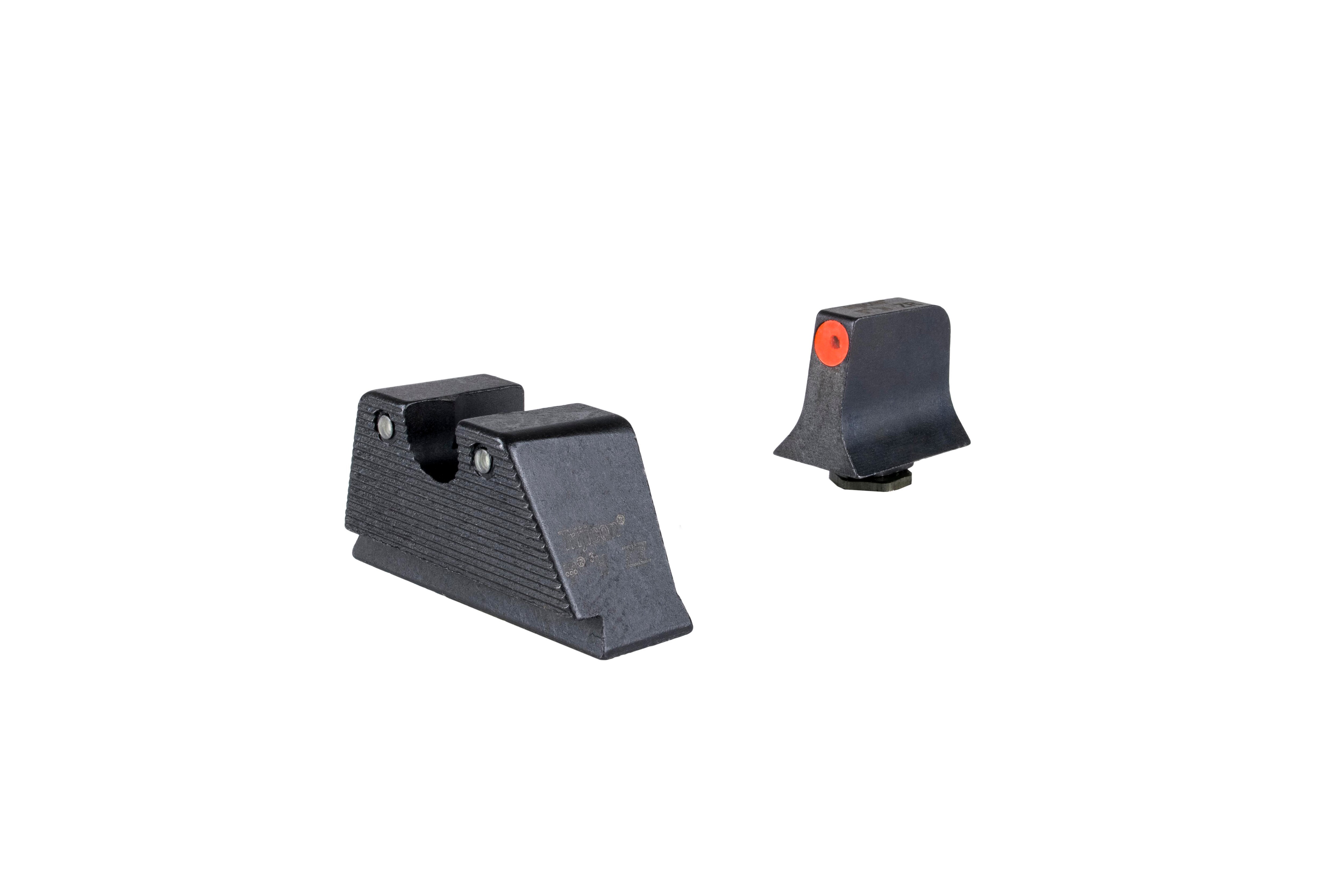 Trijicon Trijicon HD XR Suppressor/Optic Height Night Sight Set MOS Rear - Orange Front Outline - Fits Glock 17/19/22/23/24/26/27/31/34/45