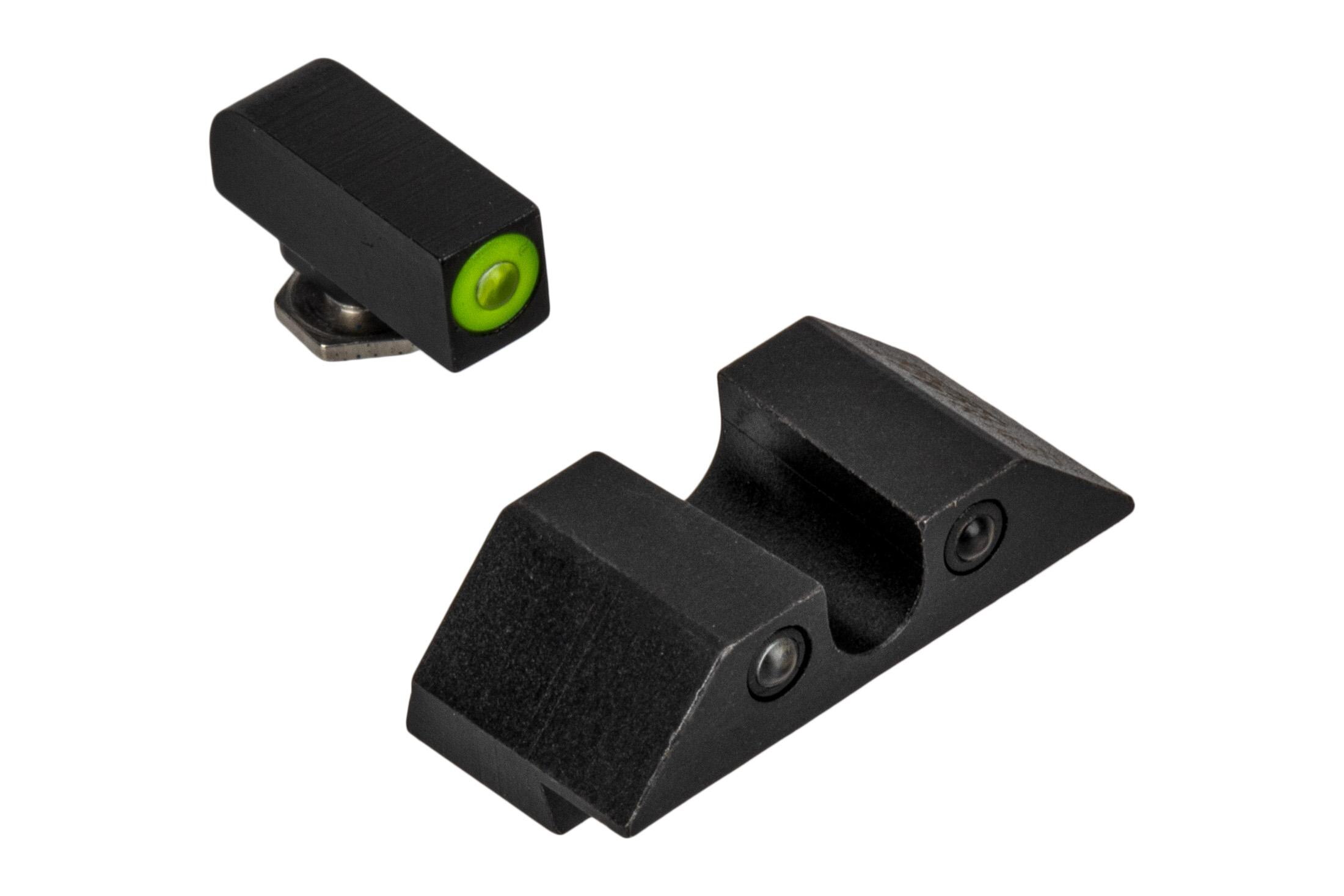 Night Fision Glow Dome Night Sight Set Glock Standard U Notch