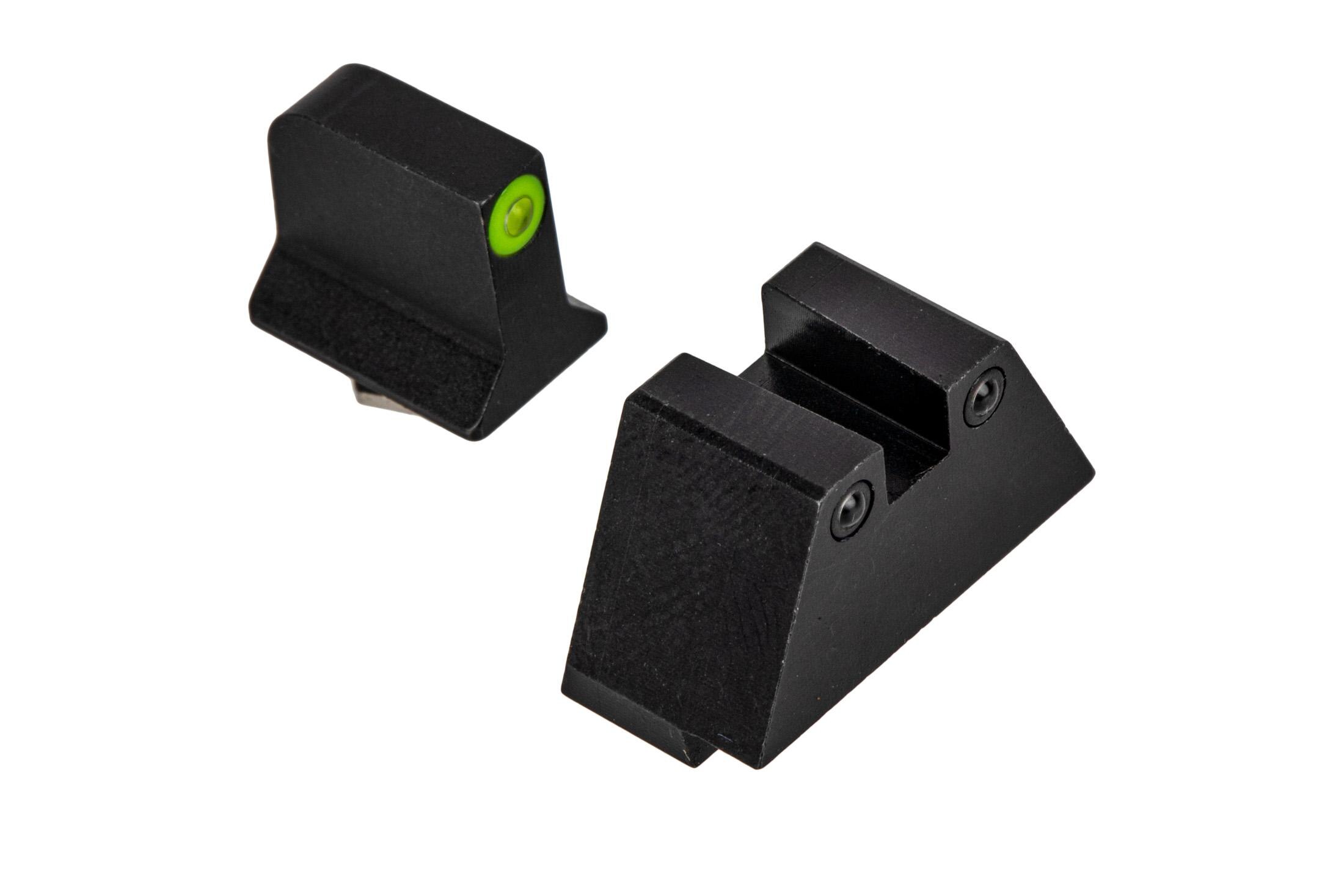 Night Fision Glow Dome Suppressor Height Night Sight Set Glock