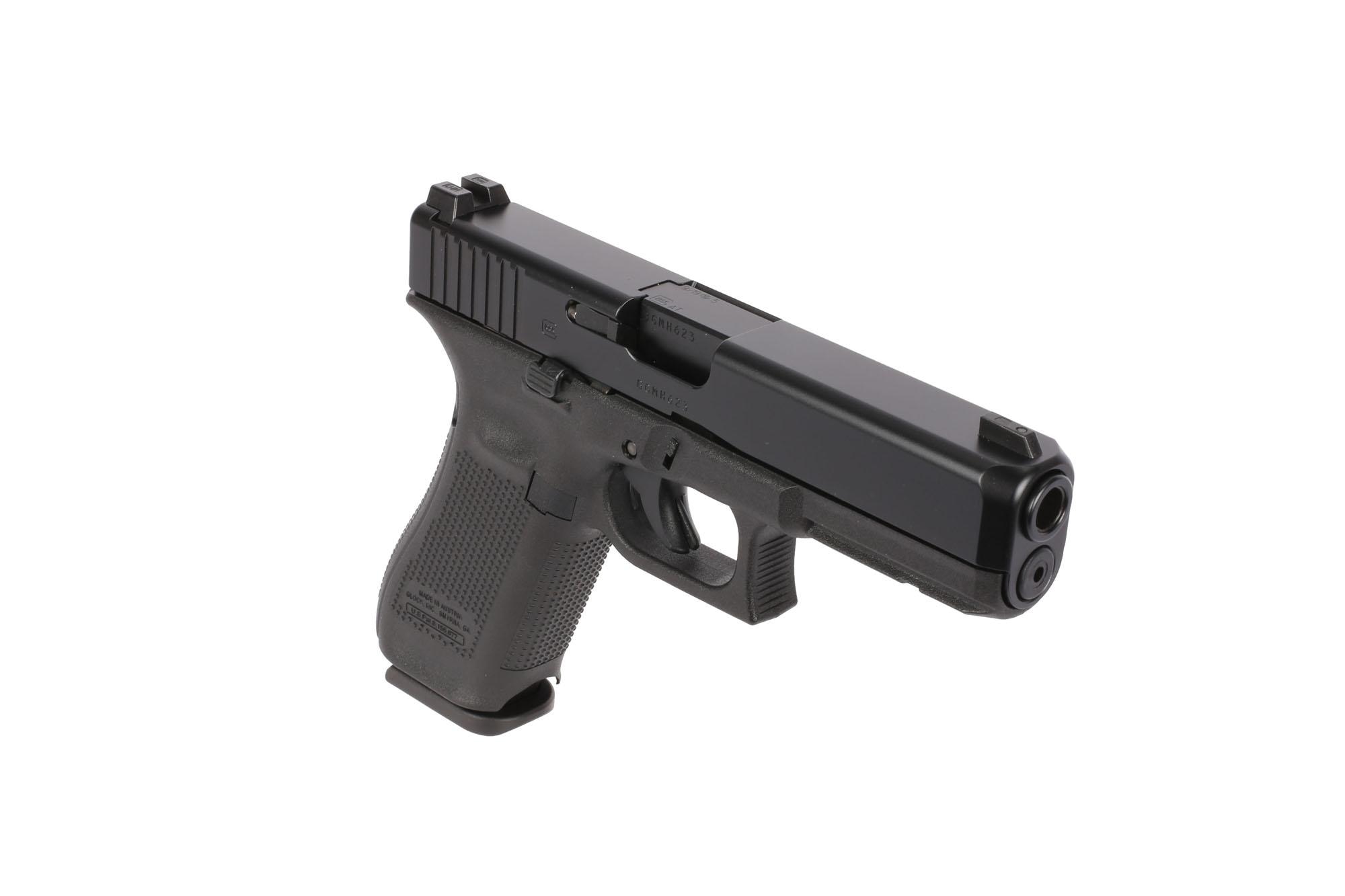 glock g17 gen5 9mm full size pistol 17 round night sights