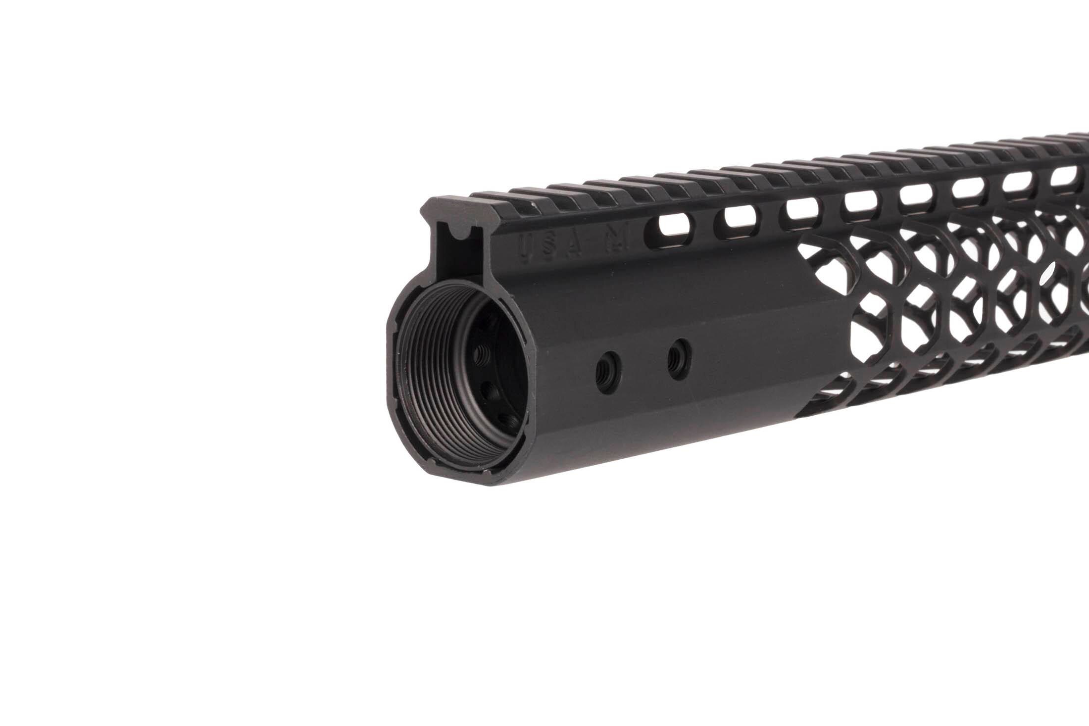 Guntec USA 15" Air Lite AR15 Handguard MLOK Black GT