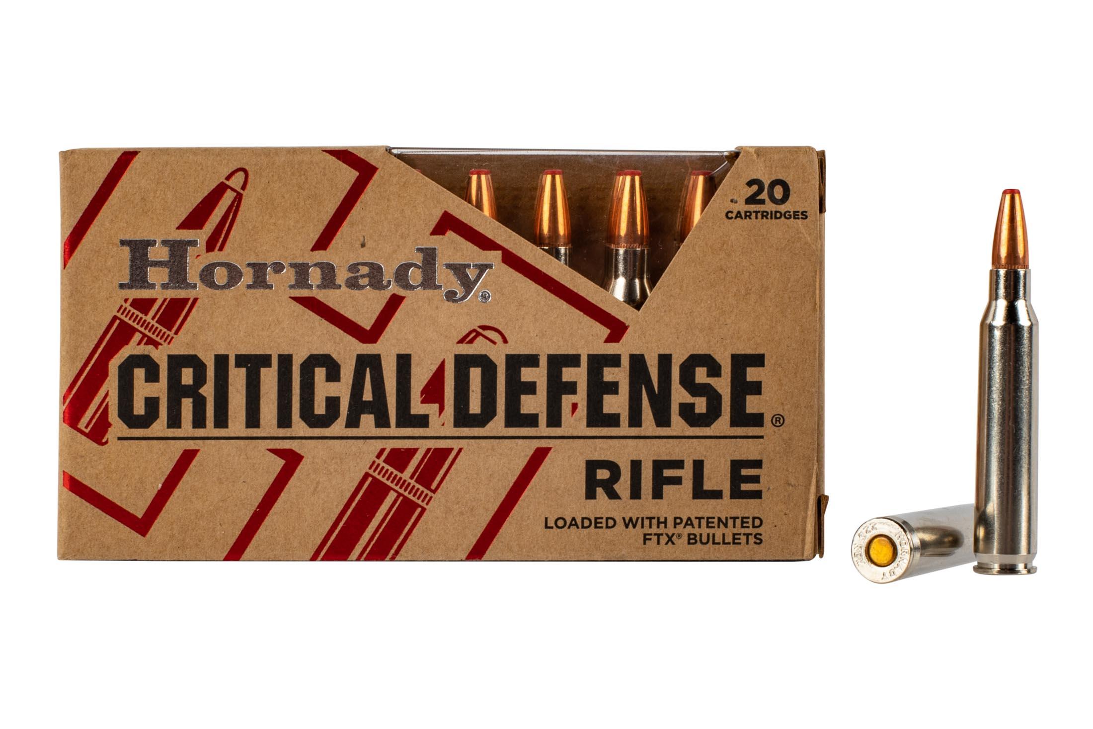 Hornady Hornady Critical Defense 223 Rem 73gr FTX - Box of 20