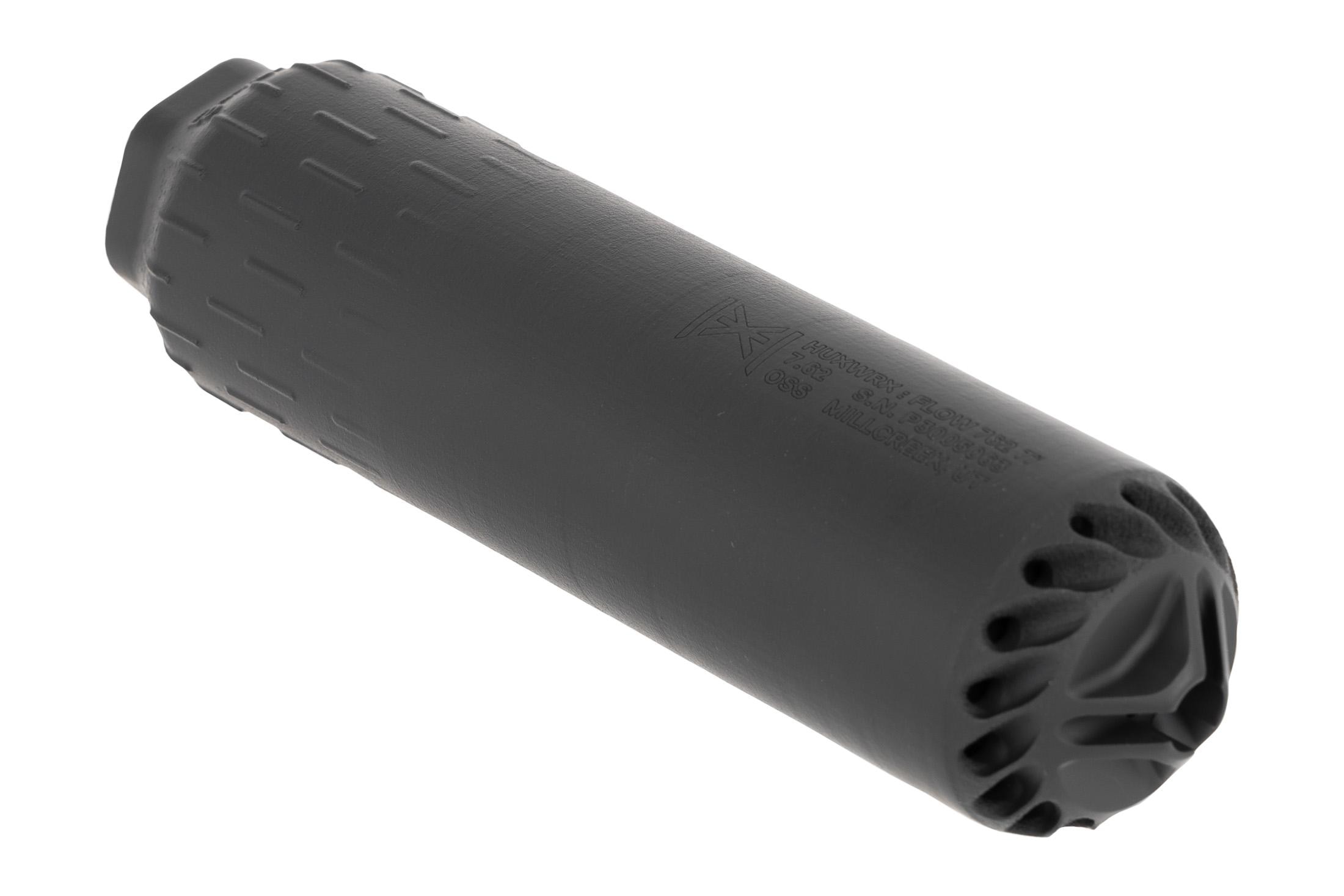 HUXWRX Flow 7.62 TI Suppressor with Muzzle Device - Black