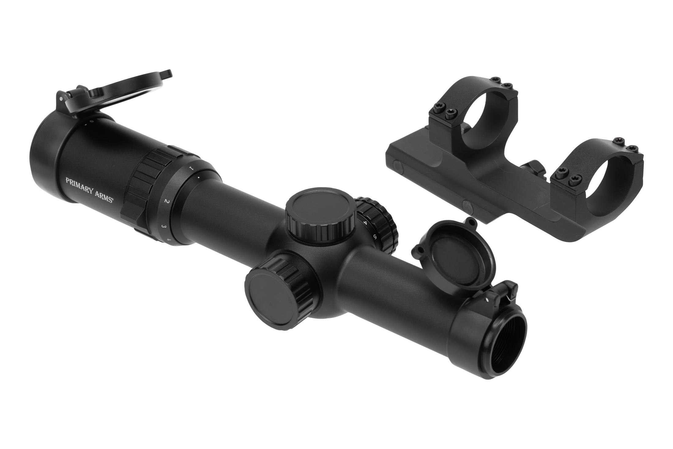 Primary Arms Primary Arms SLx 1-8x24 SFP Rifle Scope - Illuminated ACSS Reticle - 5.56 / 5.45 /.308 bundle with Deluxe AR15 Scope Mount