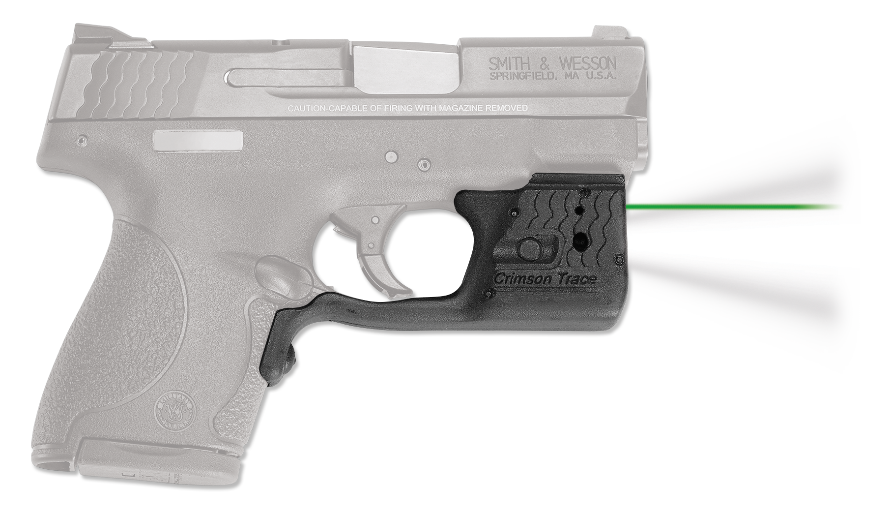 Crimson Trace Laserguard Pro Laser Sight and Tactical Light for S&W 9mm/.40 Pistols - LL801G