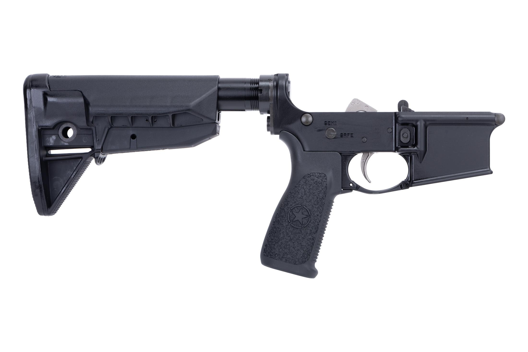BCM MK2 RMS-M1T0 Mod-0 SOPMOD AR-15 Complete Lower Receiver Anodized Black