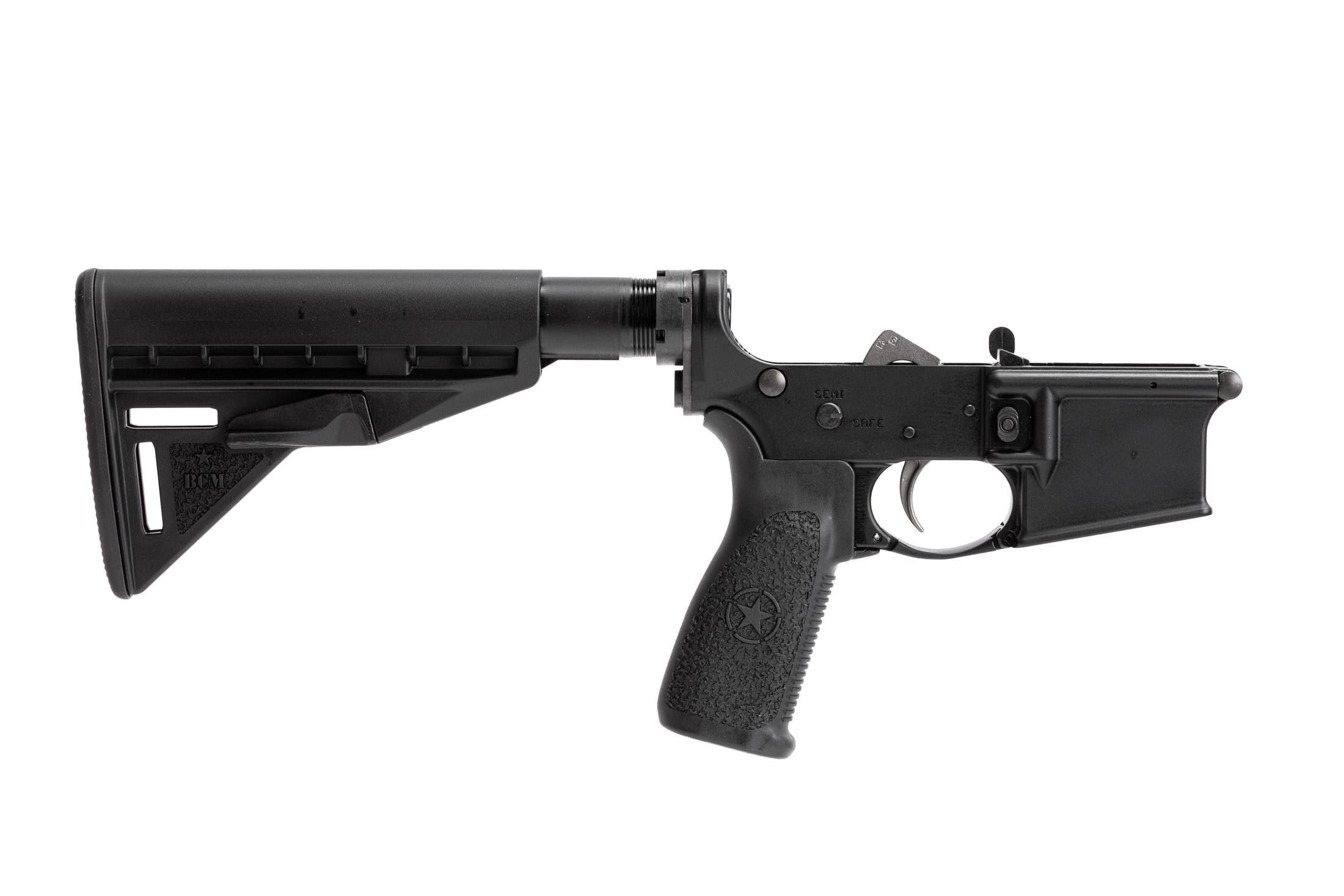 Bravo Company Manufacturing Complete AR-15 Mk2 Lower Receiver - Mod 3 Stock - Cosmetic Blem