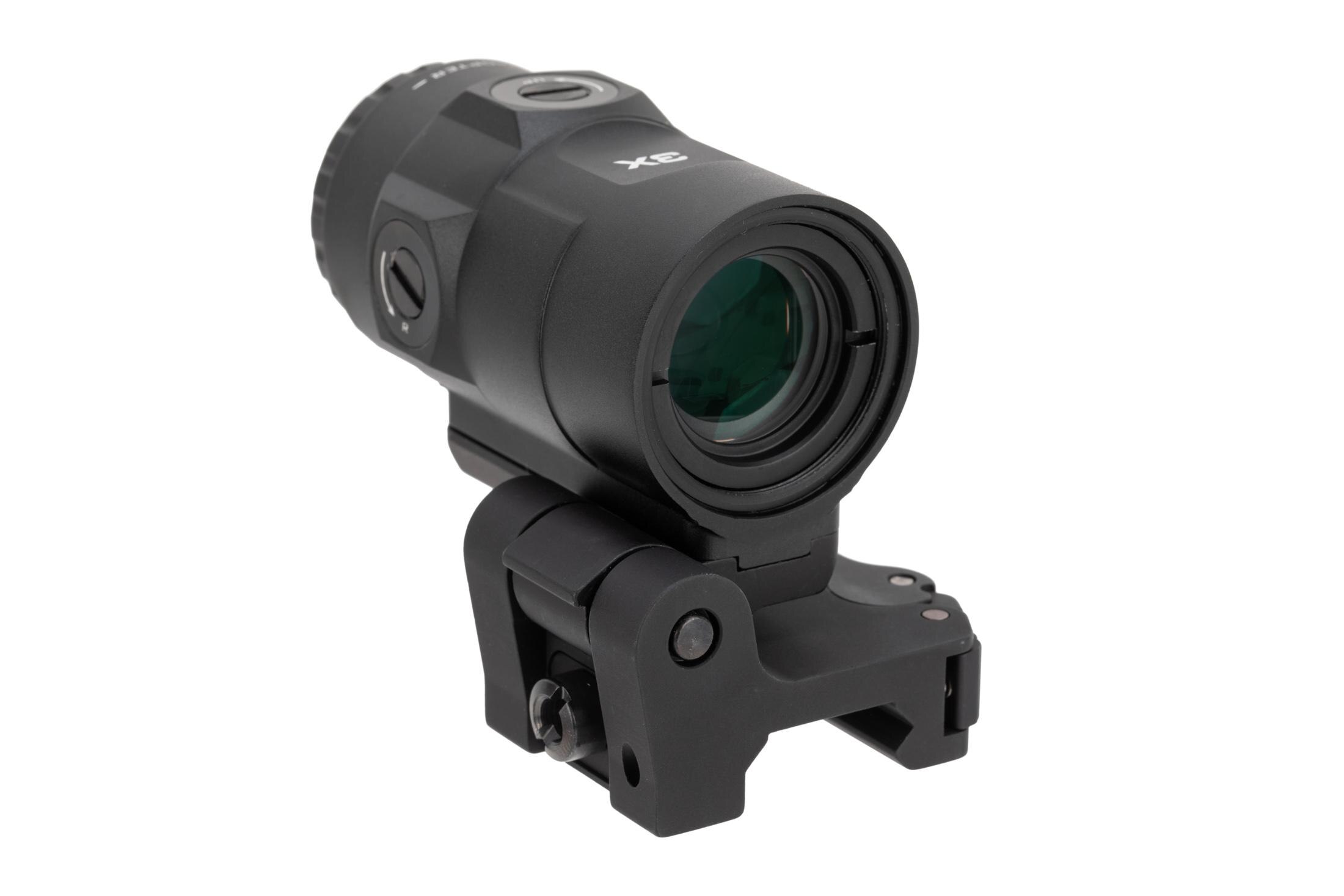 Trijicon 3x Magnifier with Adjustable Height QD Flip to Side Mount MAG