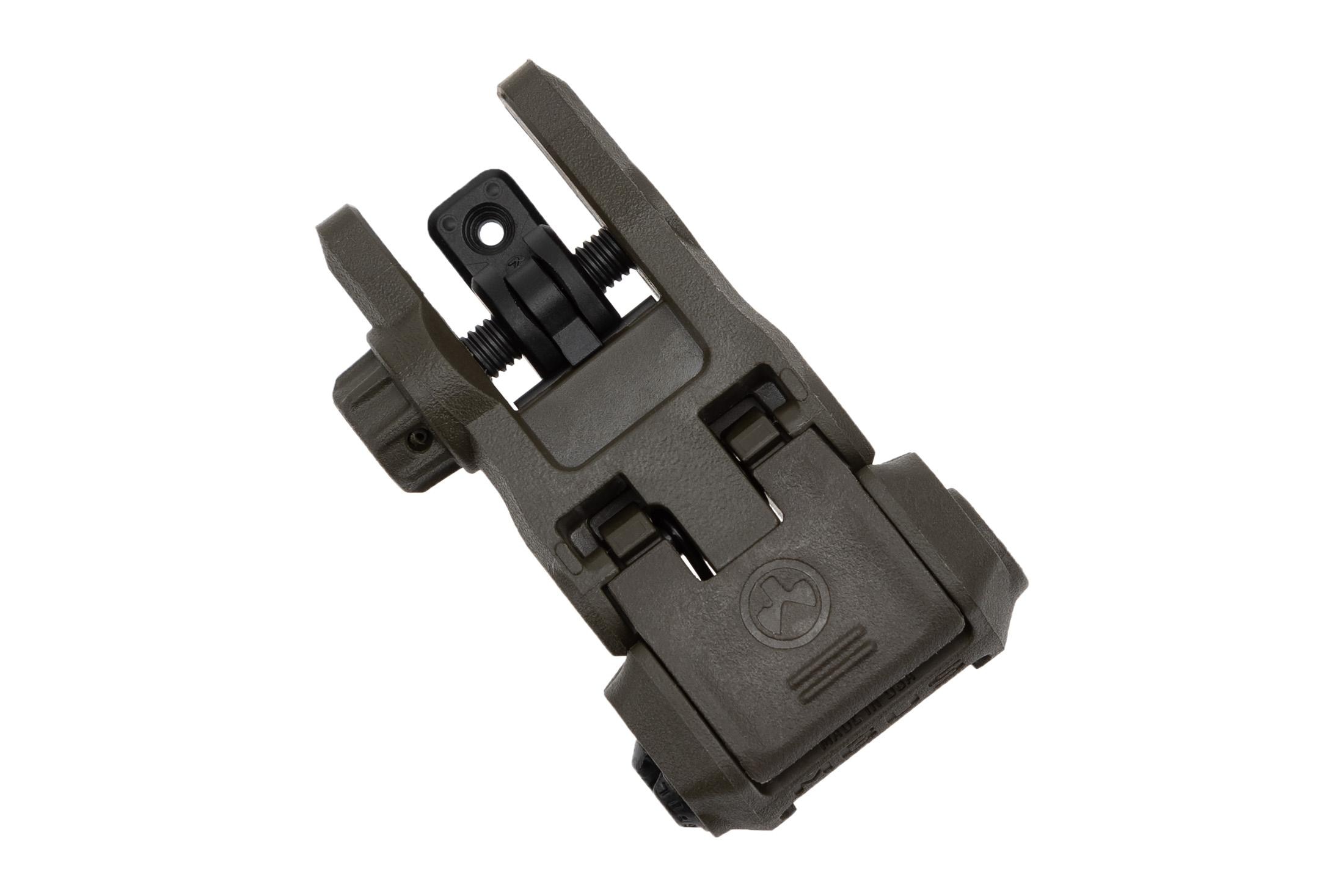 Magpul MBUS Gen 3 Folding Rear Sight, OD Green - MAG1167-ODG