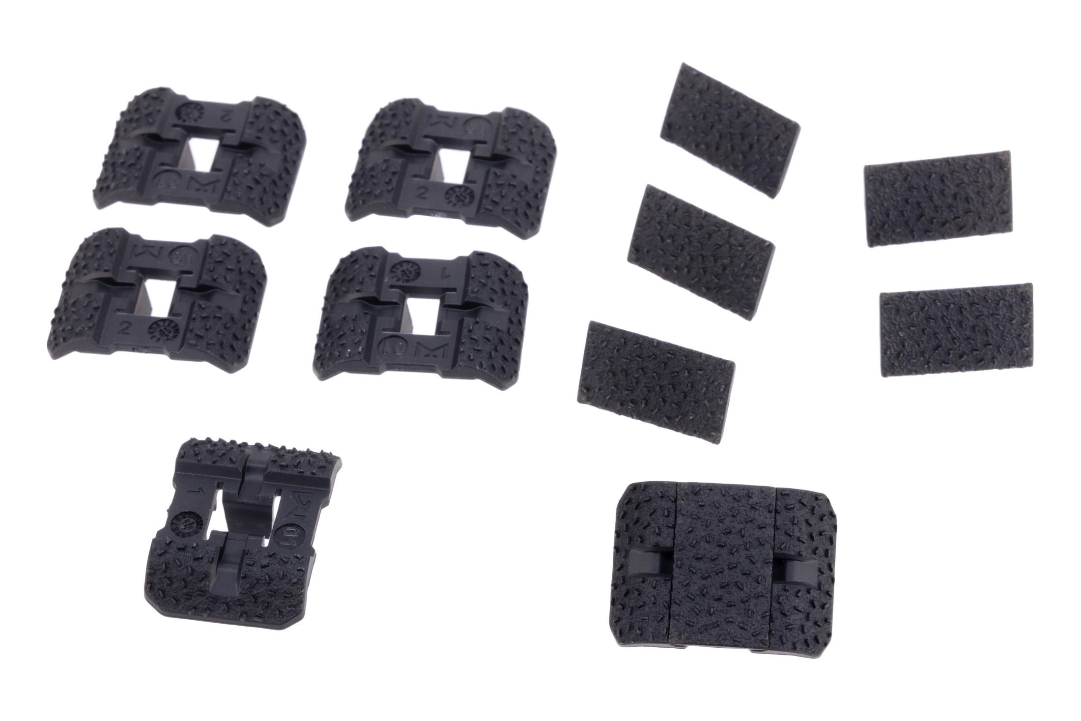 Magpul M-LOK Type 2 Half Slot Low-Profile Rail Cover, Black - Enhanced Protection and Grip - MAG1365-BLK