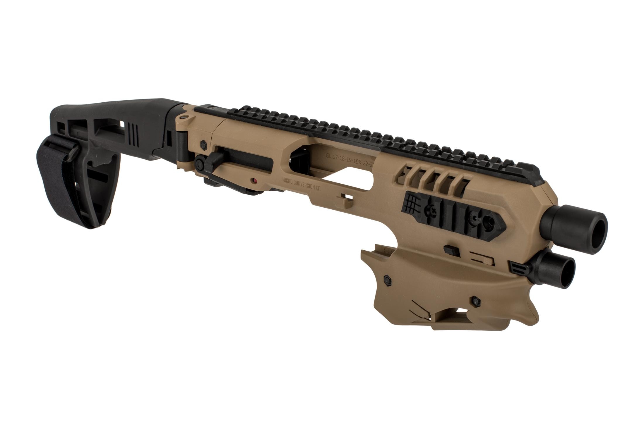 CAA Micro Conversion Kit Glock Long Stabilizer - FDE MCKT