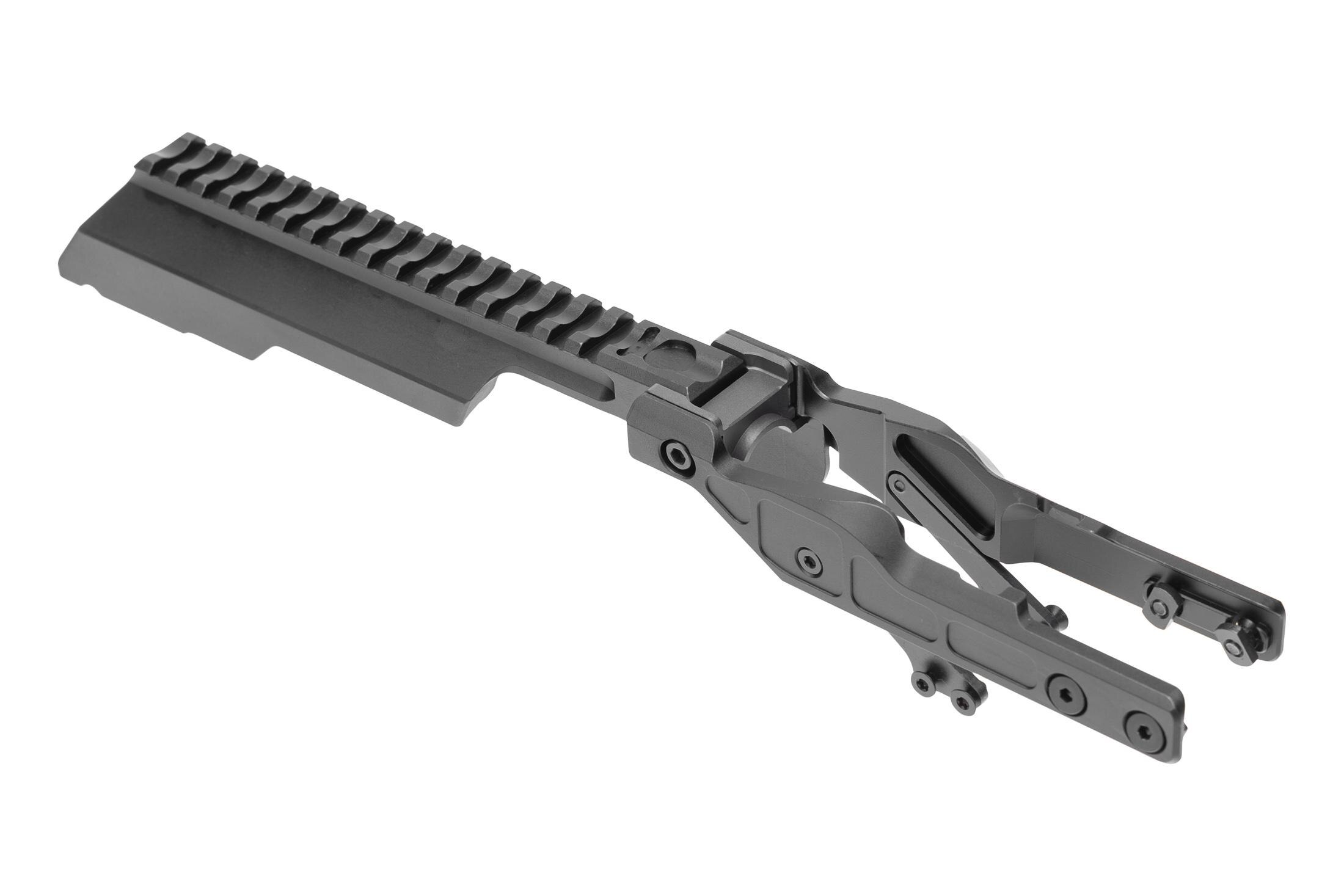 Midwest Industries Alpha Mount Black Picatinny Rail AK MI-AK-ALPHA-RTC