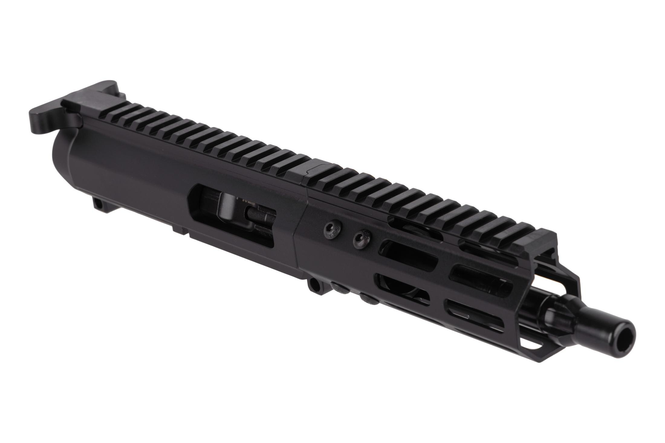 Foxtrot Mike Products 7" Ultra Light 9mm Tri-Lug Complete AR-15 Upper GLOCK Style - 5" M-LOK Rail - Primary Arms Exclusive