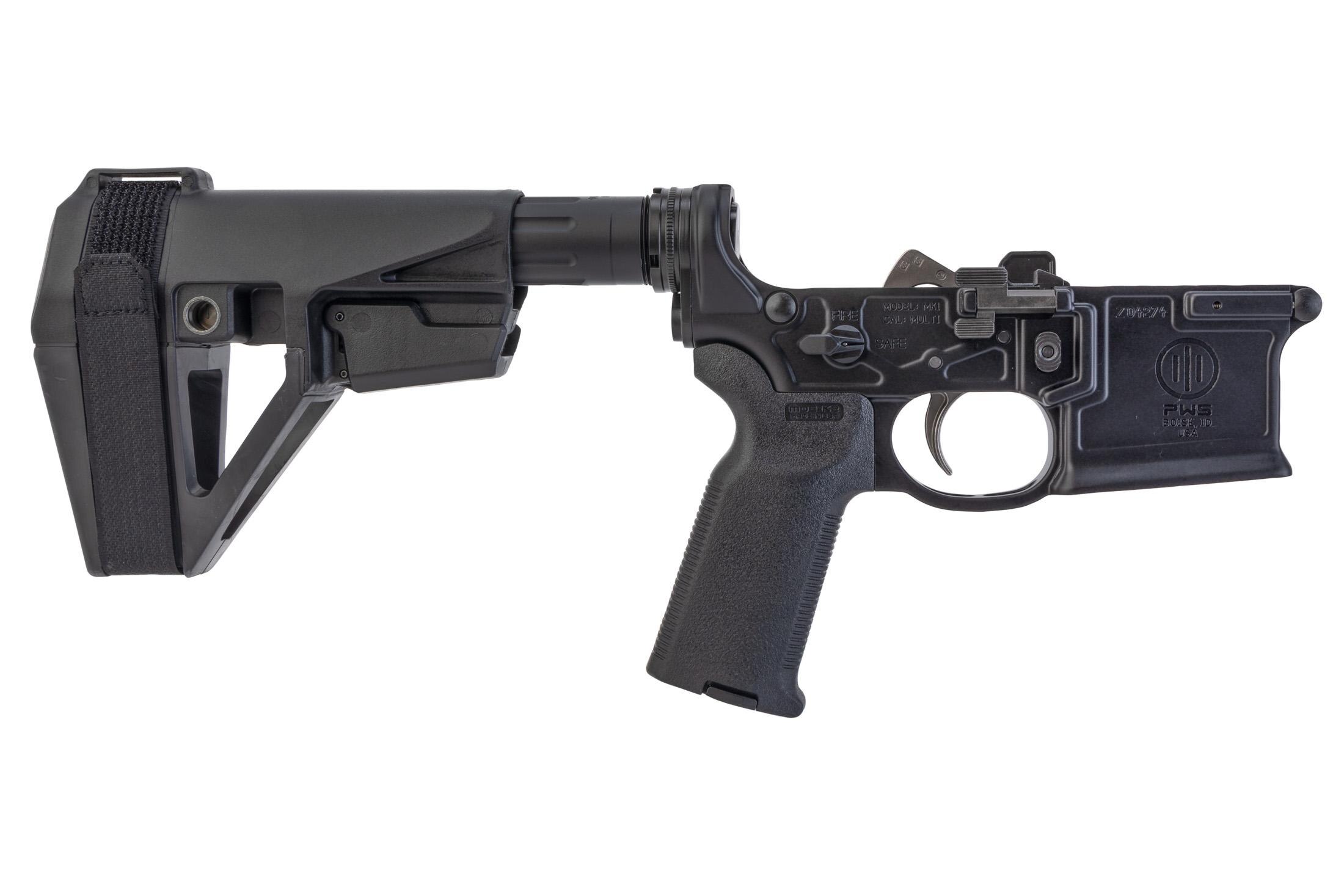 Primary Weapon Systems Primary Weapons Systems MK1 Mod 2-M Complete AR-15 Lower - SBA5 Brace