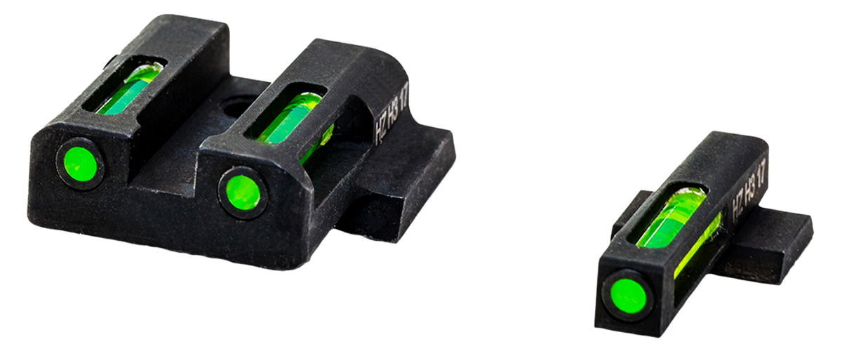 HiViz HiViz LiteWave H3 Sight Set for S&W M&P - Green Tritium
