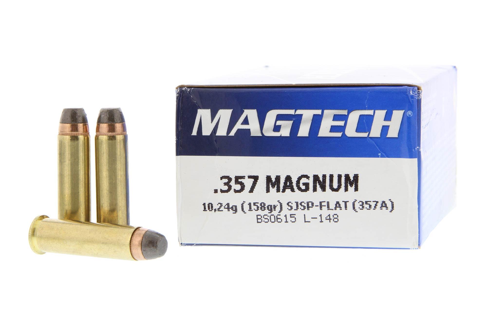 MagTech Magtech .357 Magnum 158 gr Semi-Jacketed Soft Point Bullet - Box of 50