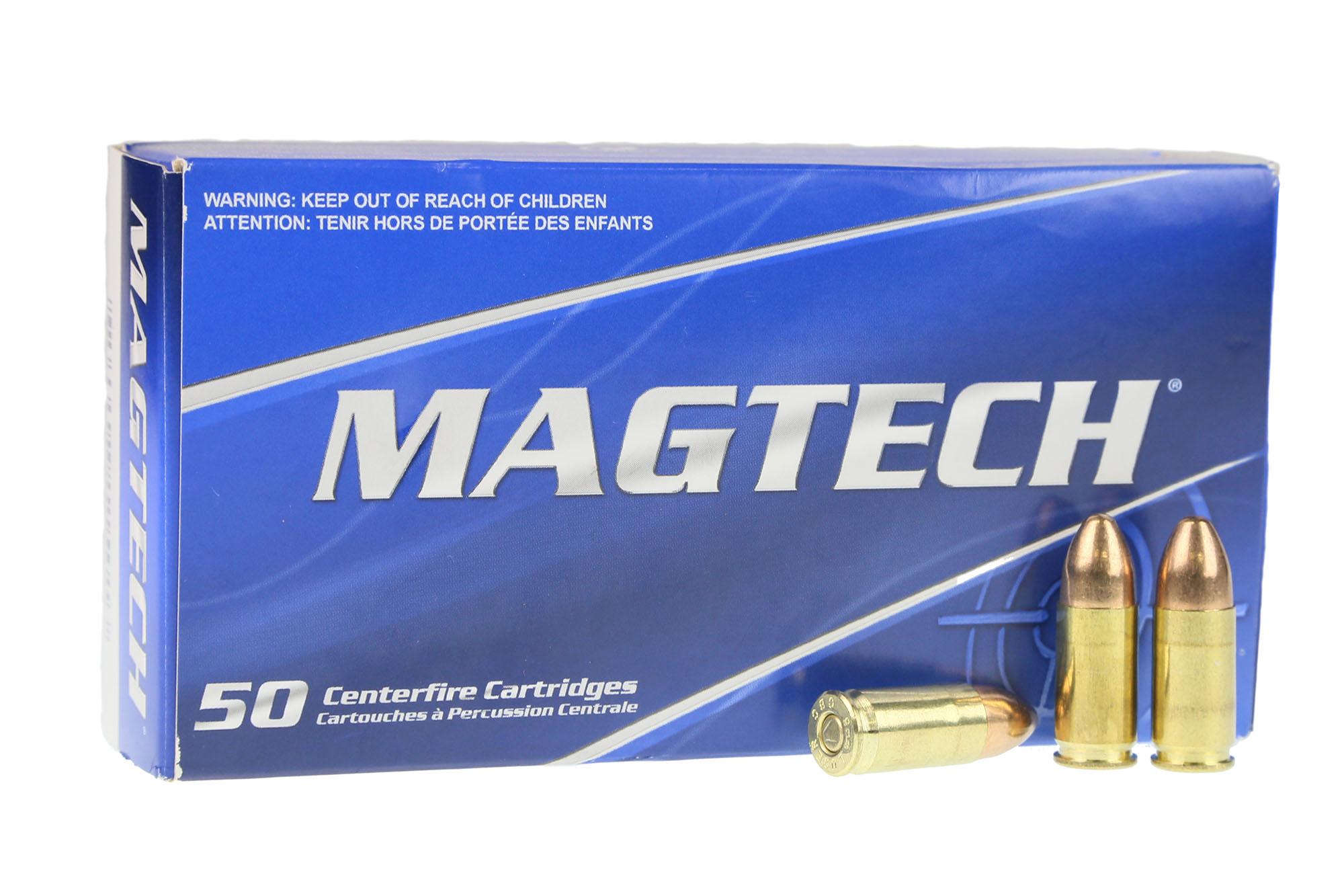 MagTech Magtech 9mm Luger 124gr FMJ Ammo - Box of 50