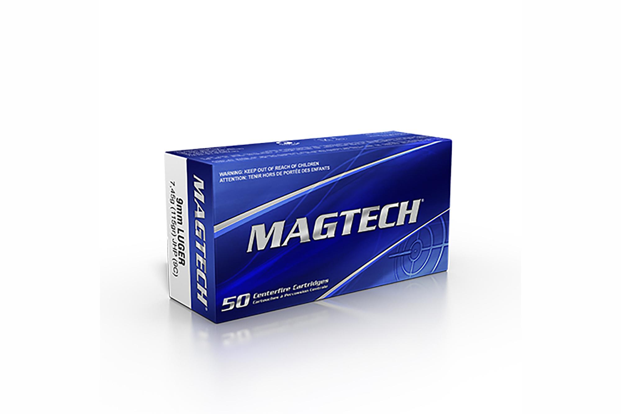 MagTech Magtech 9mm Luger 115gr JHP - Box of 50