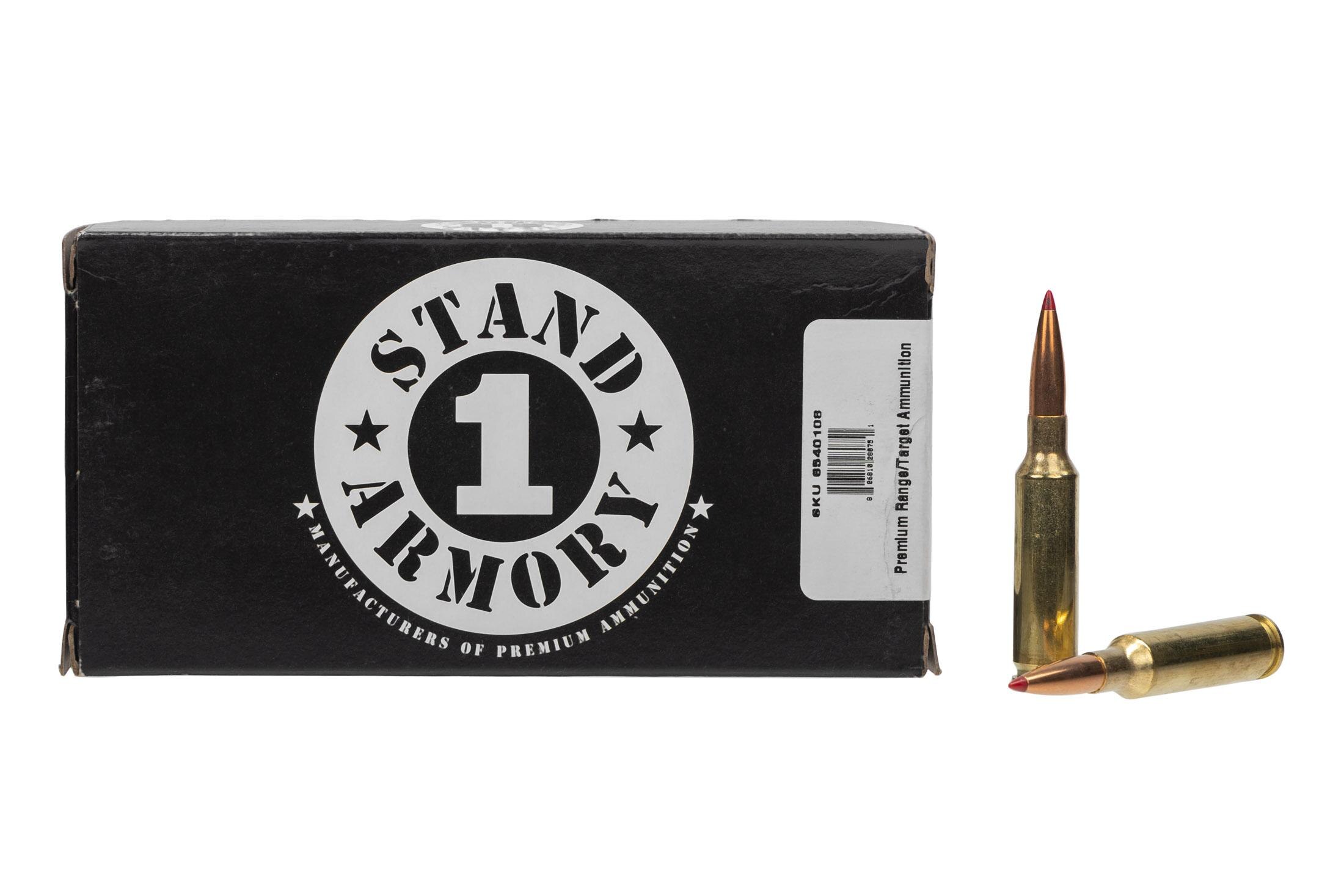 Stand 1 Armory Stand 1 Armory 6.5 Creedmoor 140gr ELDM Ammo - New Brass - Box of 20