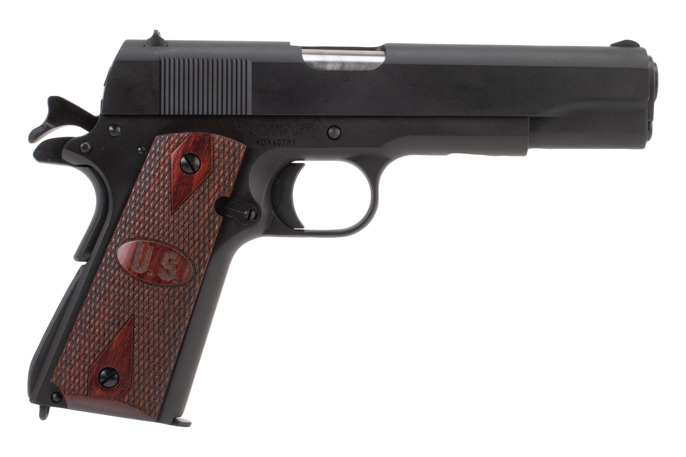 Auto Ordnance 1911 A1 .45 ACP Pistol - 5.0" - 1x 7rd Mag