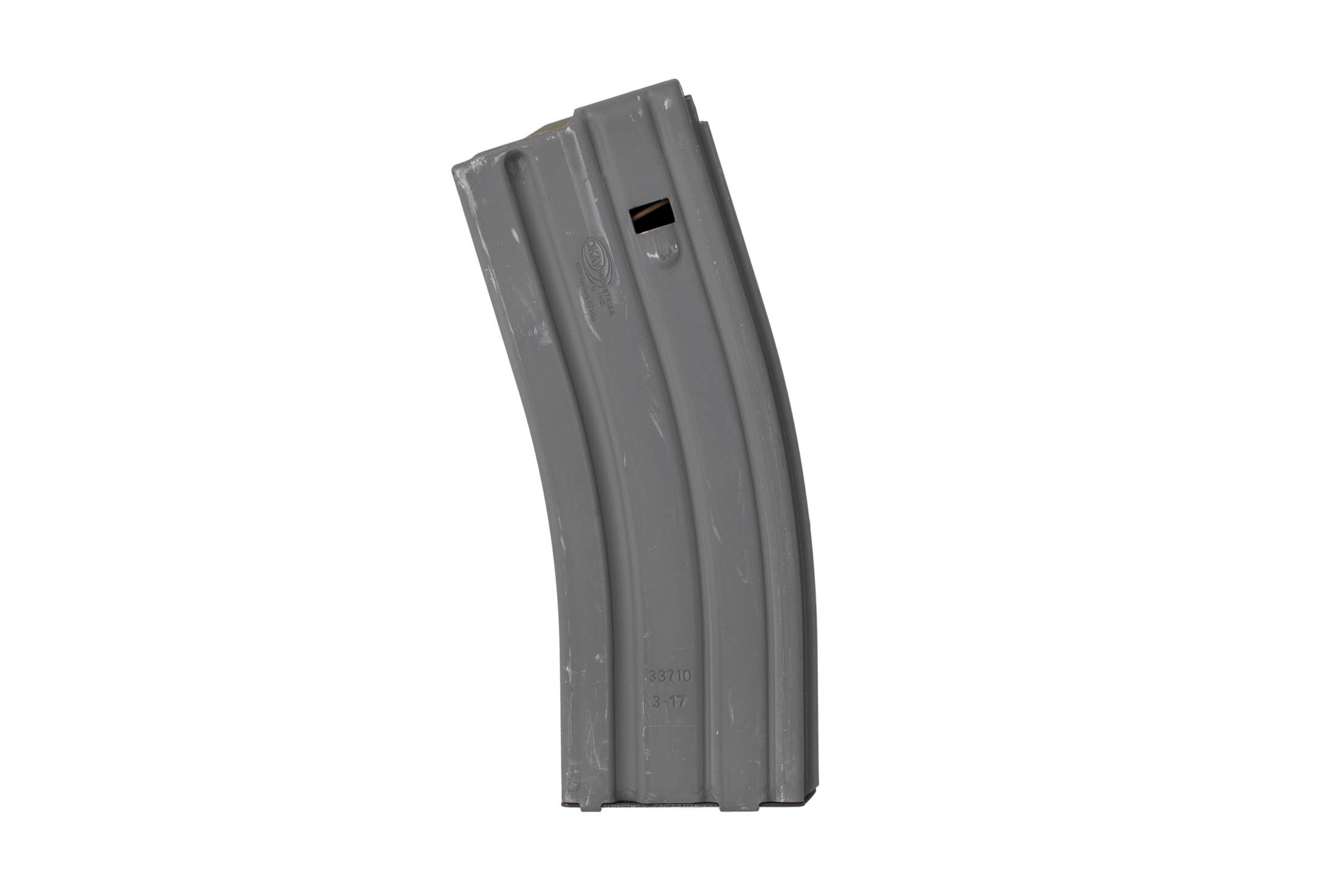 Okay Industries SureFeed AR15 Magazine 5.56 30rd Grey OK483DFLP
