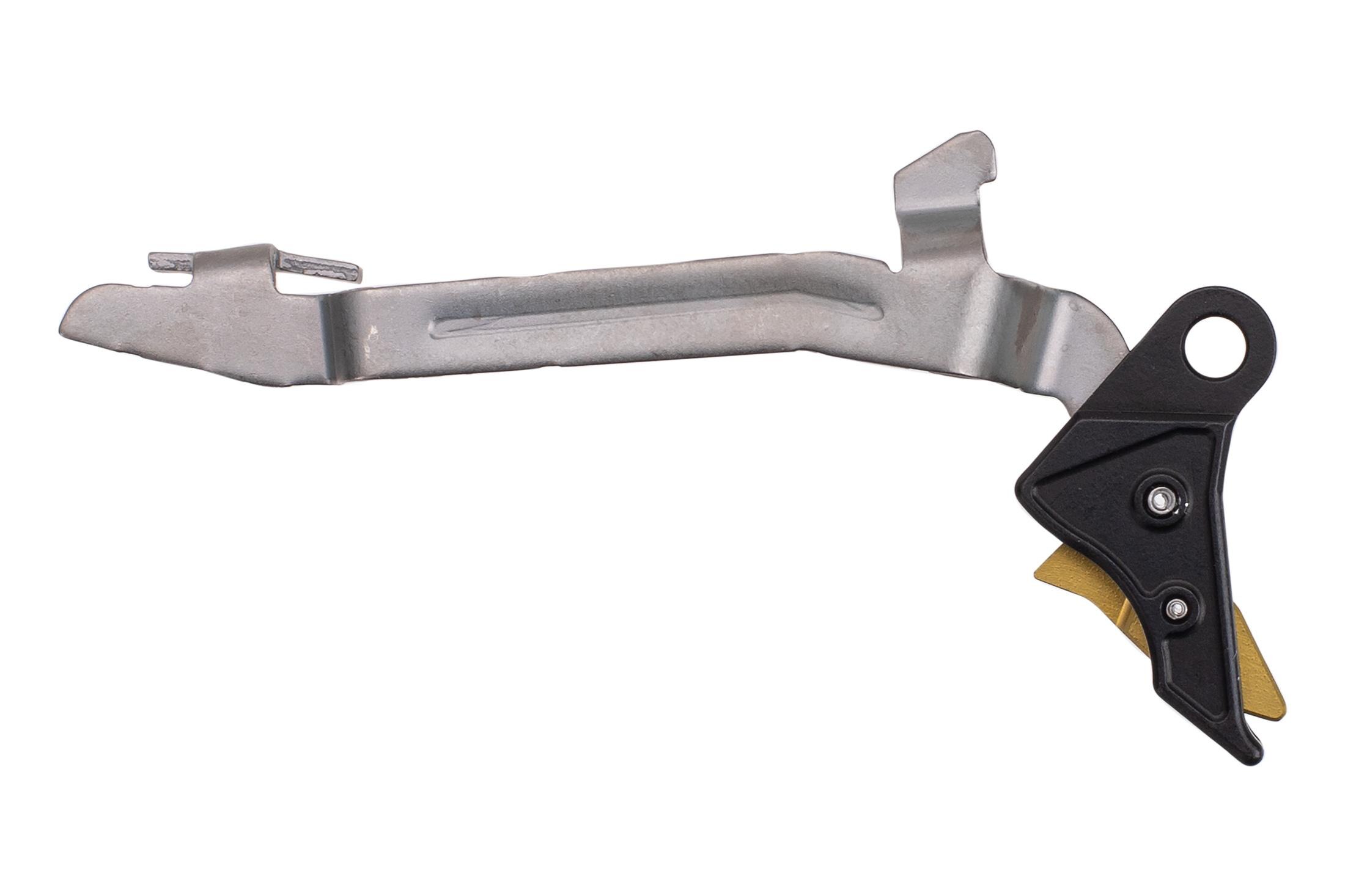 Overwatch Precision Tac Trigger Fits Glock Gen5 9mm - Black/Gold