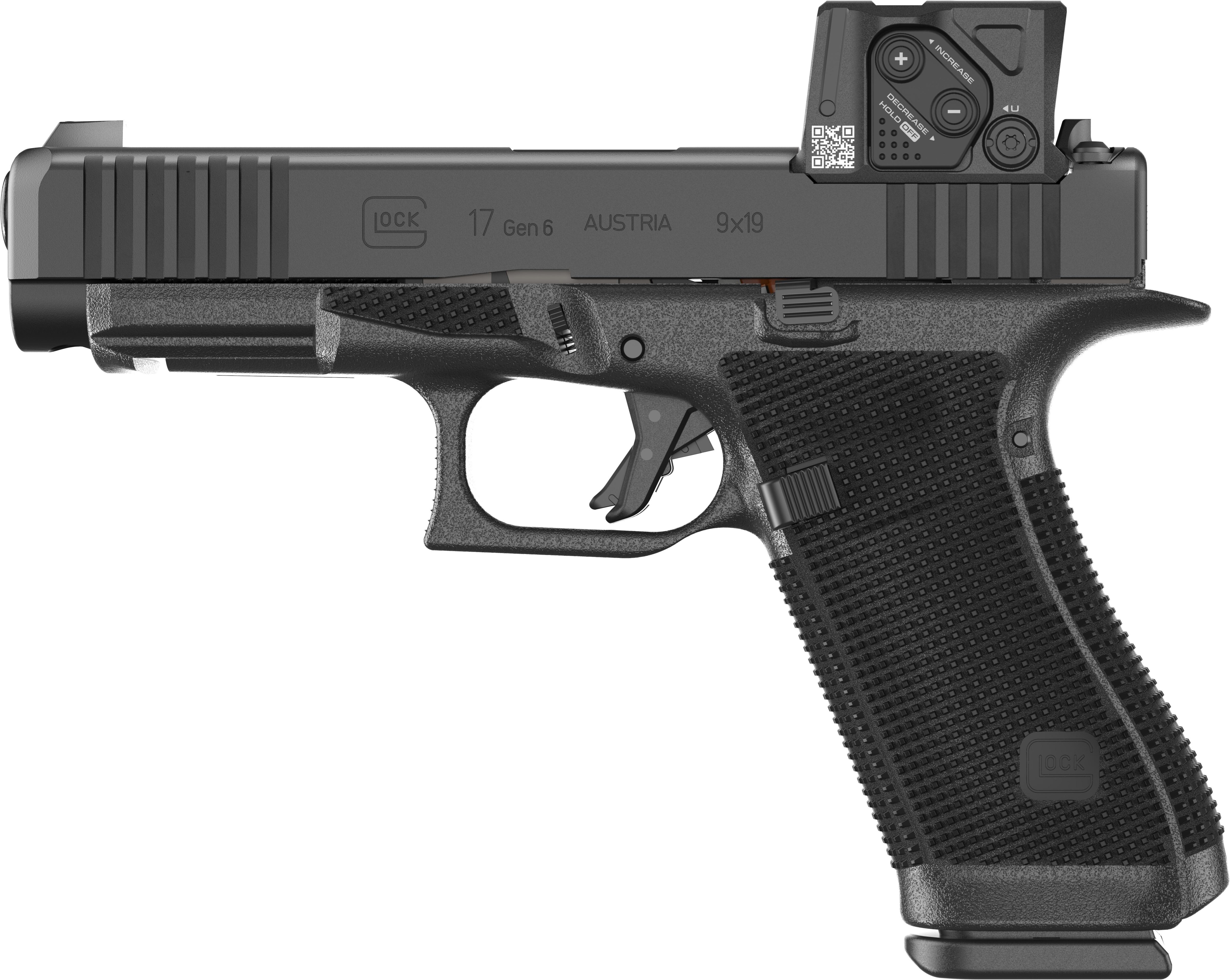 GLOCK 17 Gen 6 MOS8 Optic Ready 9mm Pistol With Aimpoint COA - 4.49" - 3x 10rd Mags - Austrian Made
