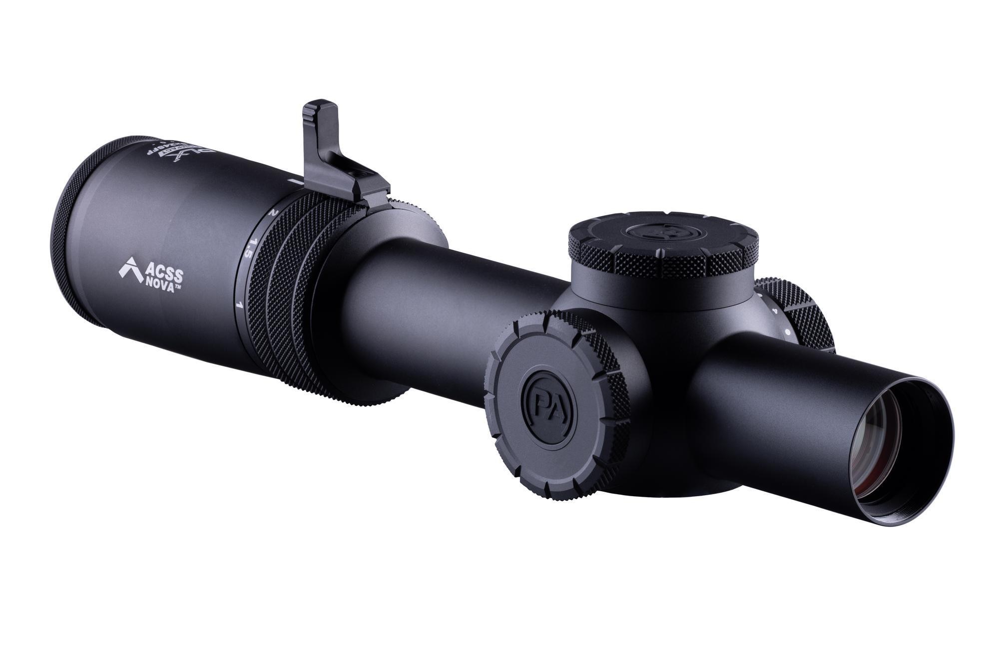 Primary Arms Compact PLxC 1-8X24 SFP Rifle Scope - Illuminated ACSS Nova Fiber Wire Reticle