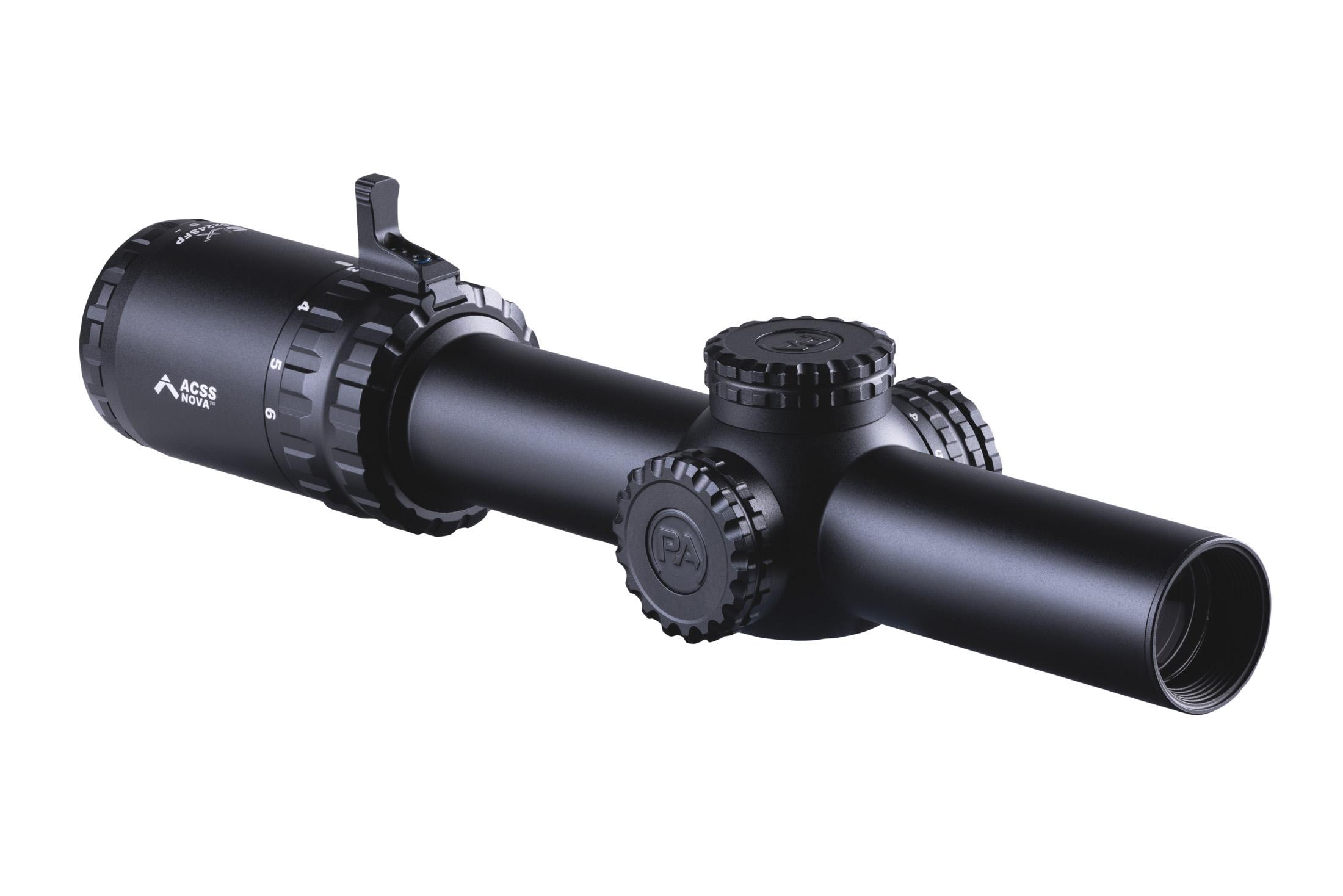 Primary Arms SLx 1-6x24 SFP Rifle Scope Gen IV - Green ACSS Nova Fiber Wire Reticle