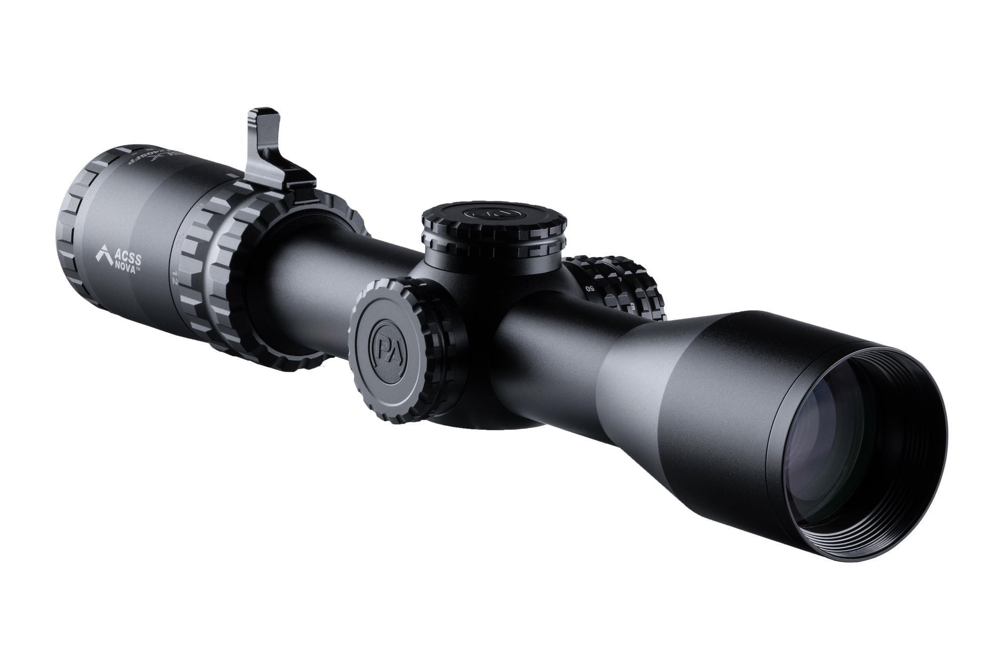 Primary Arms SLx 2-12x40mm SFP Rifle Scope - Illuminated ACSS Nova Fiber Wire Reticle