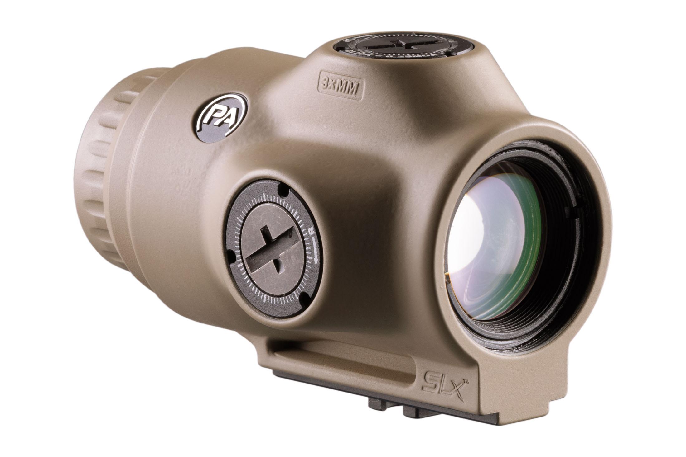 Primary Arms SLx 3X Micro Magnifier - ACSS Pegasus Ranging Reticle - Flat Dark Earth