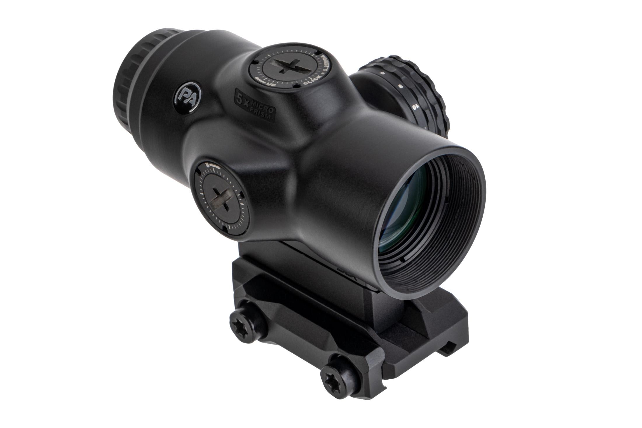 Primary Arms SLx 5x Micro Prism Scope Red ACSS Aurora 5.56/ .308 Reticle Matte Black