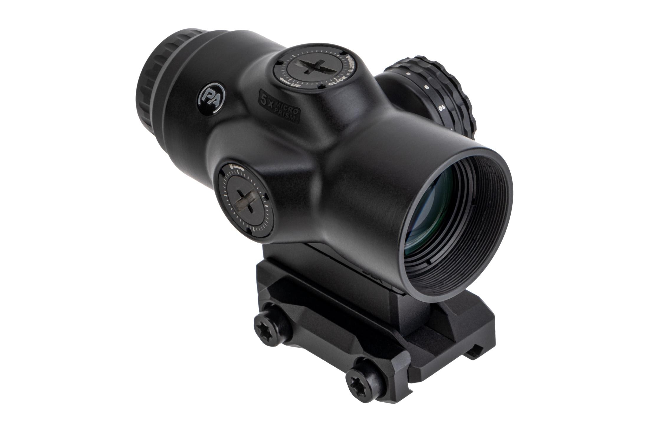Primary Arms SLx 5x Micro Prism Scope Red ACSS Aurora MIL Reticle Matte Black