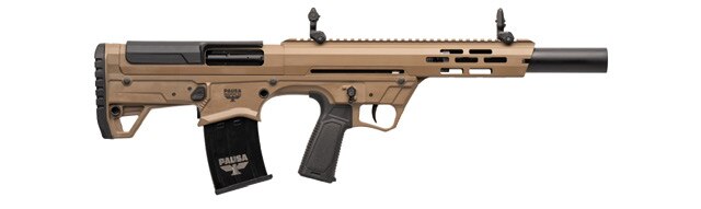 Panzer Arms BP12 Gen3 12 Gauge Semi-Automatic Shotgun - 18.5" - FDE - 1x 5 Round