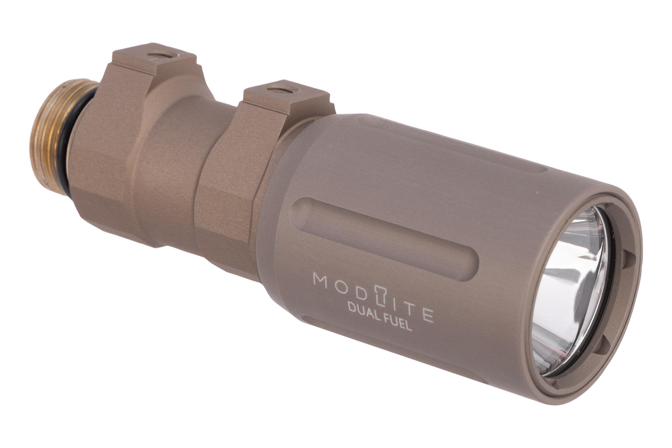 Modlite Systems PLHv2 18350 Weapon Mounted Light - No Tailcap or Charger - FDE