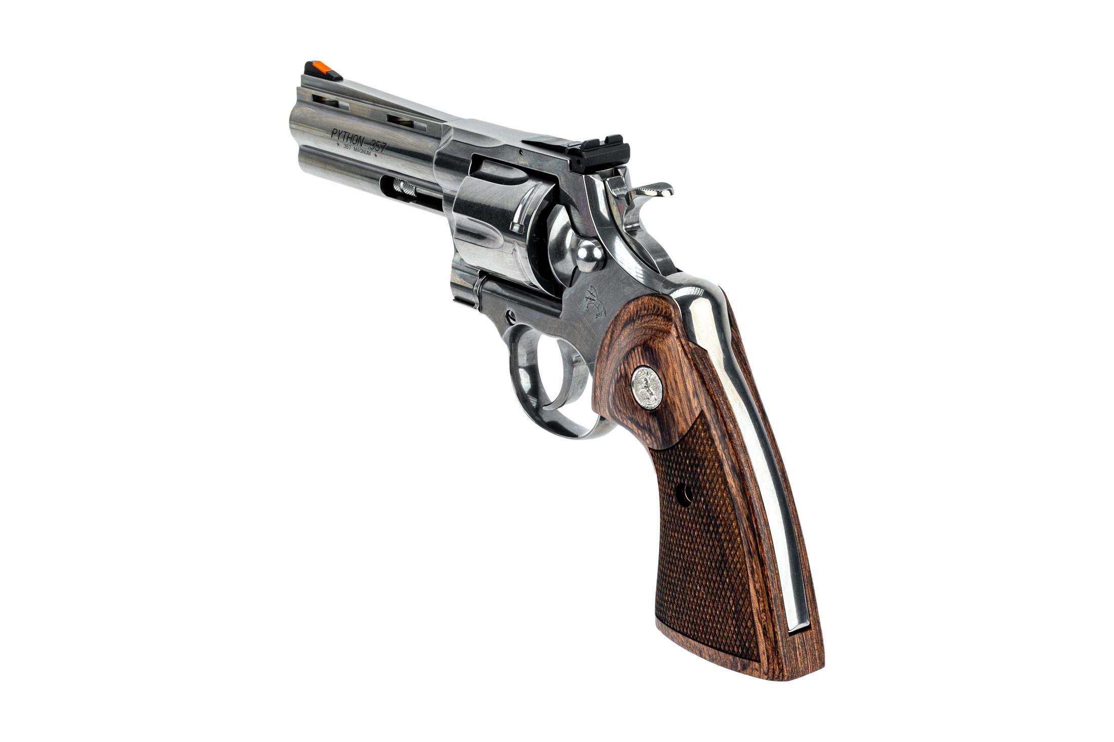 Colt Python .357 Magnum 6 Shot Revolver - Fiber Optic Sights ...