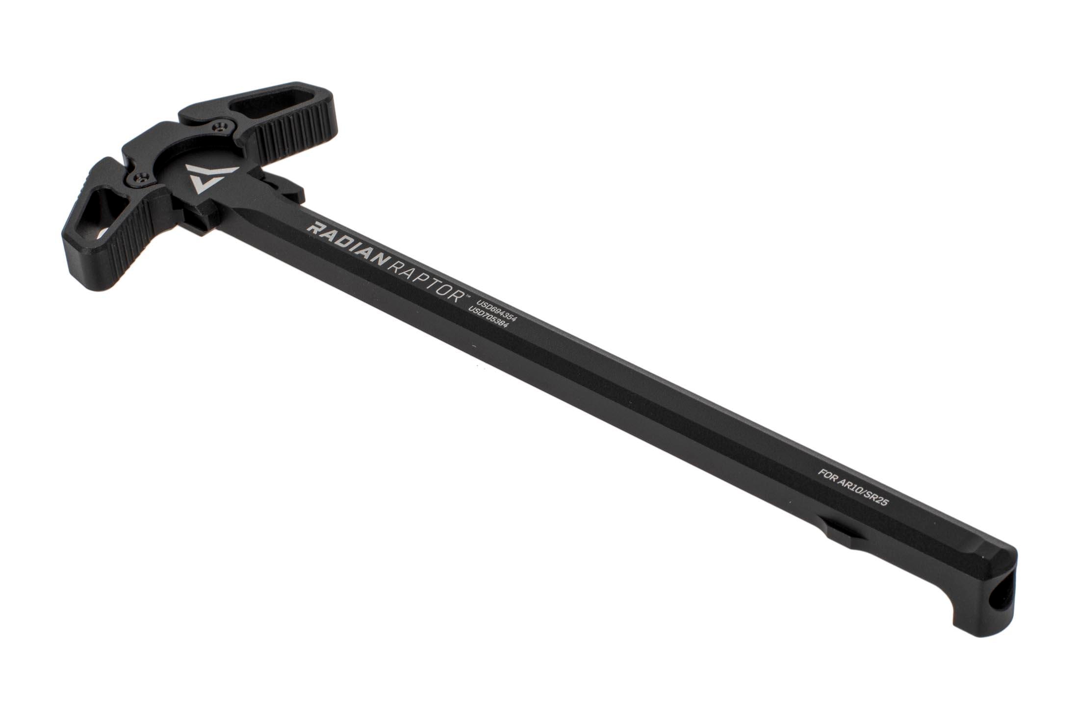 Radian Weapons Raptor Ambidextrous AR-10/SR-25 Charging Handle, Black - R0007