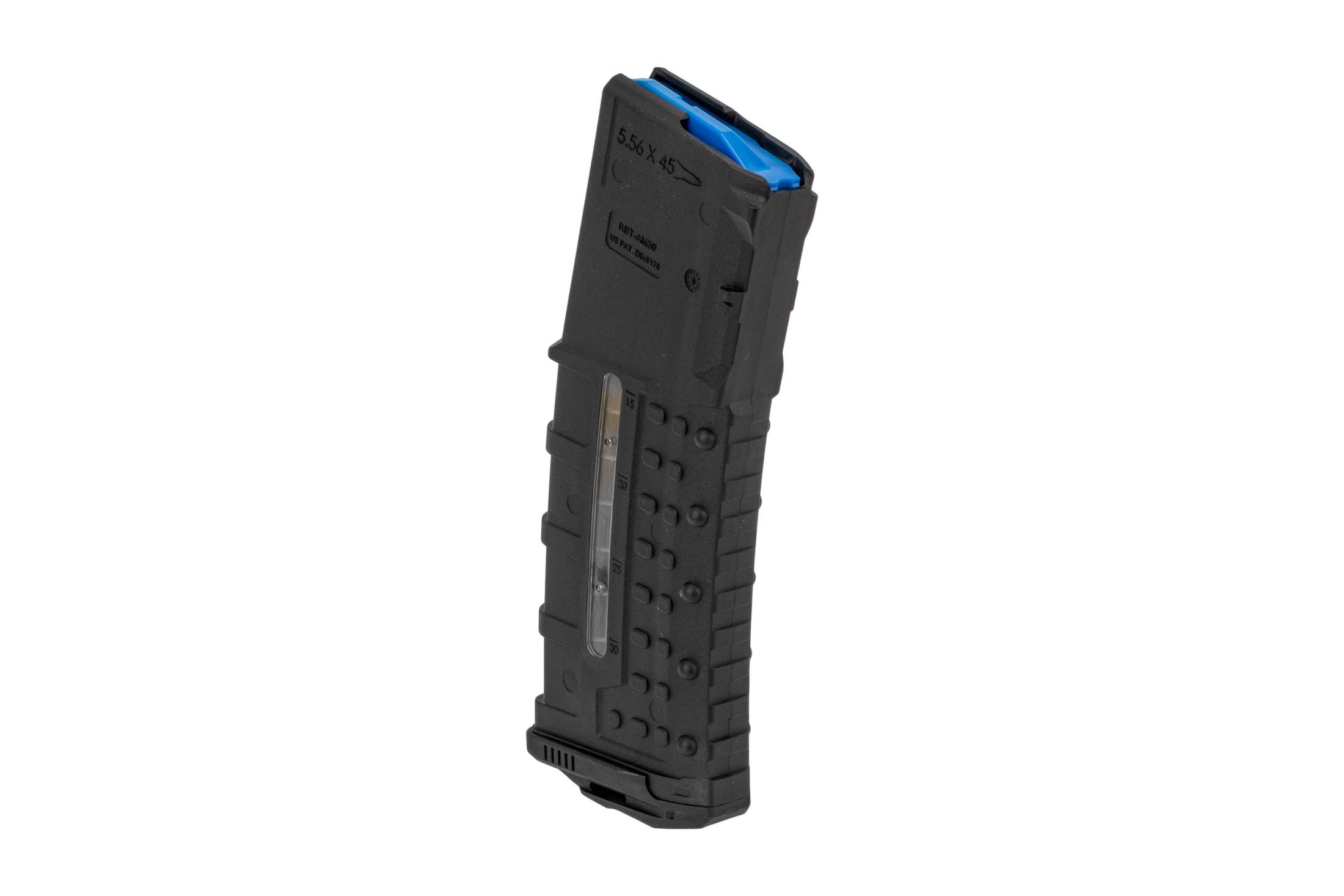 Leapers UTG 30-Round Windowed Polymer AR-15 Magazine RBT-AM30