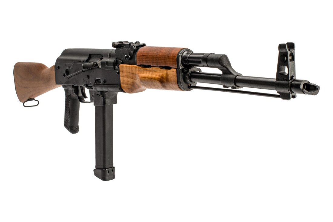 Century Arms WASR-M 16.25" 9mm Romanian AK-47 - Wood Furniture. 