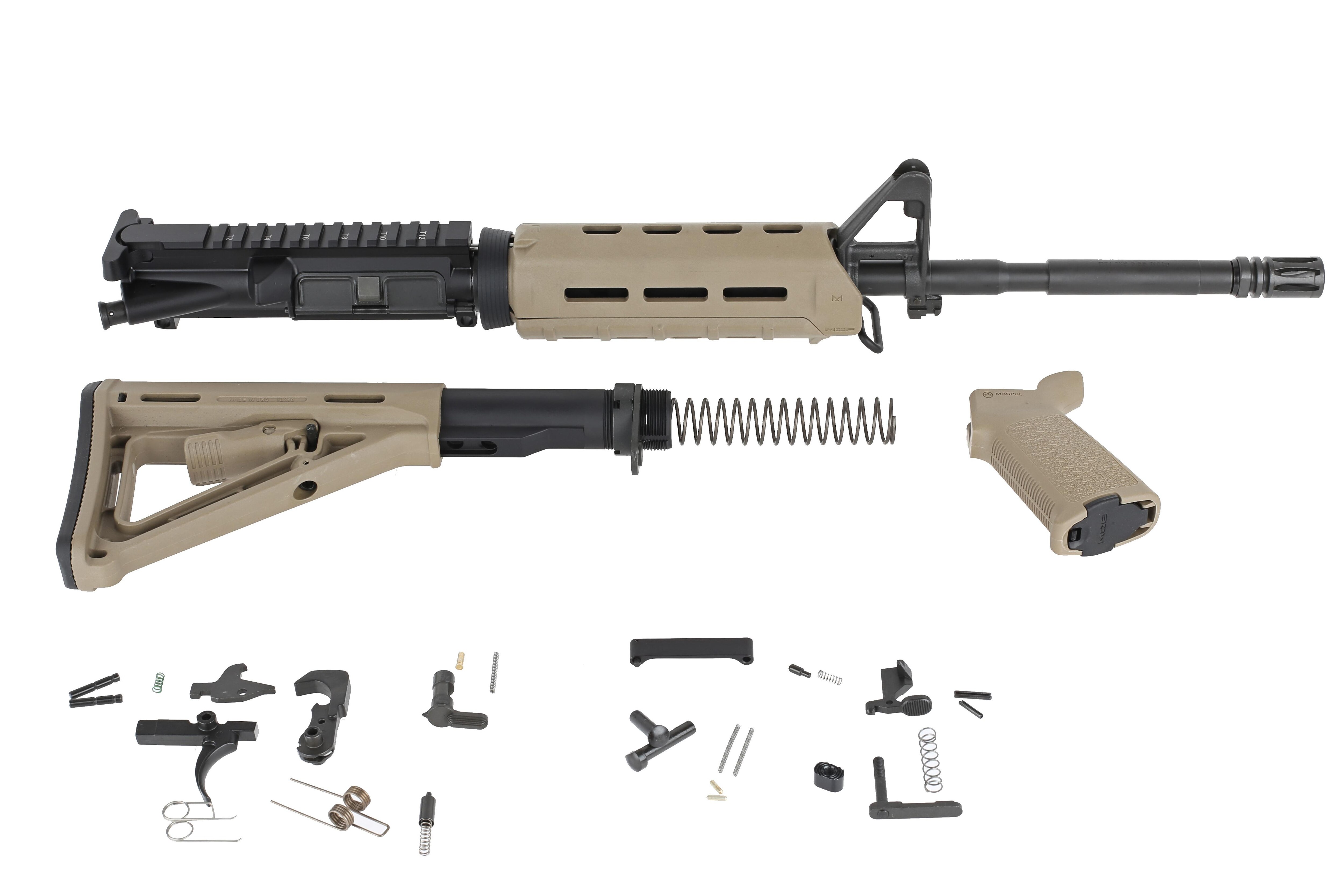 Del Ton 5 56 M4 Rifle Kit With Magpul Furniture And M Lok