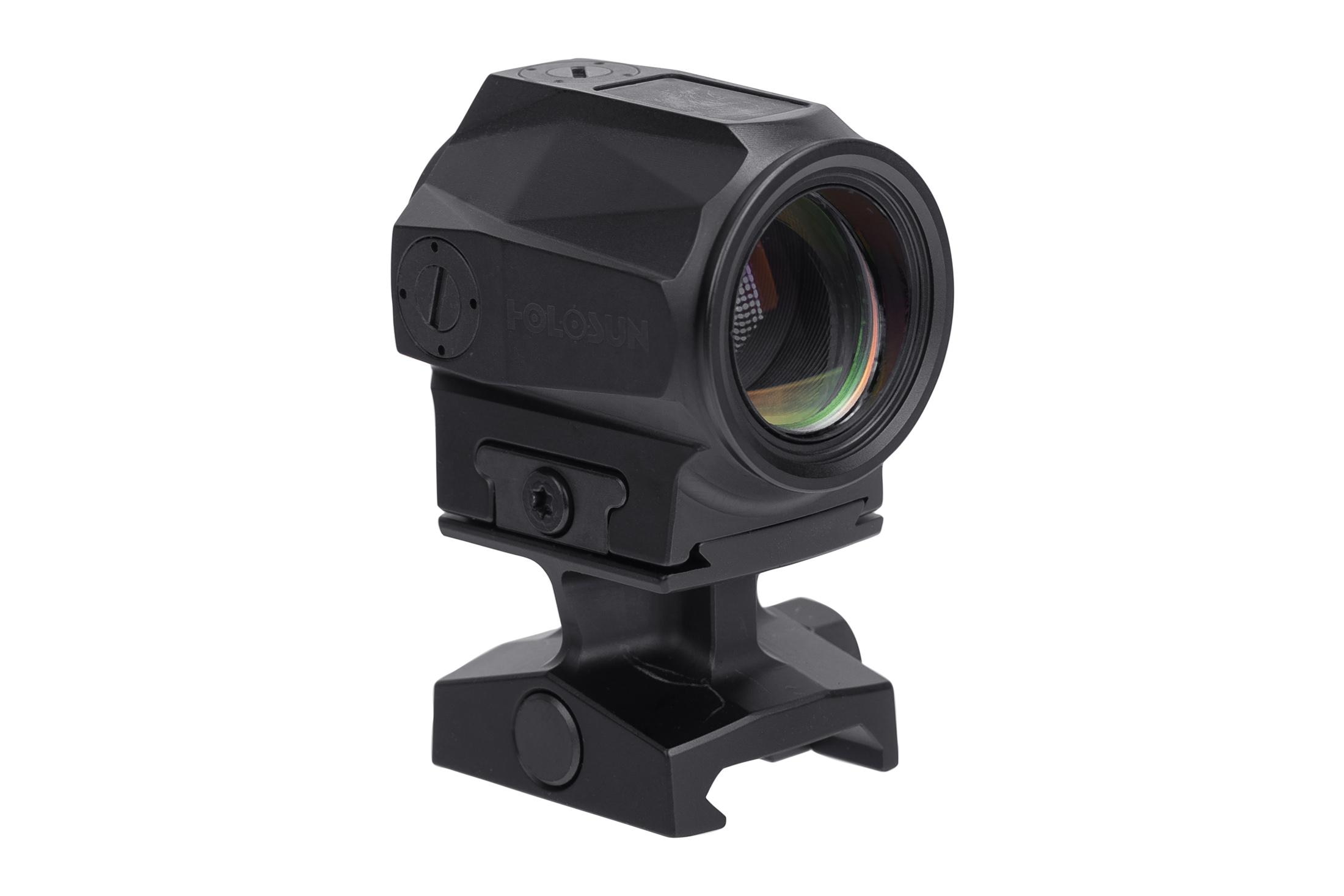 Holosun SCRS-RR-2 Red Dot Sight Red 2 MOA Dot Solar/Battery Powered Matte Black