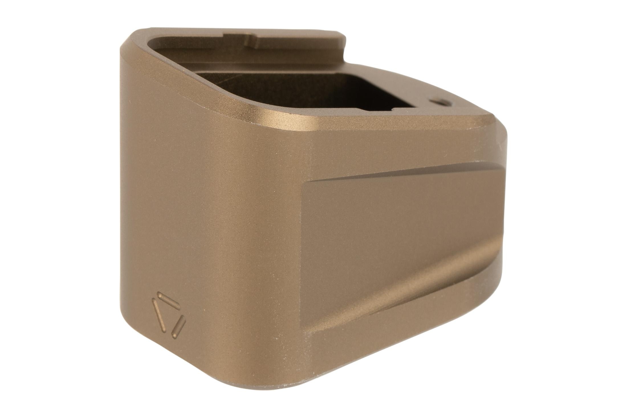 Strike Industries Strike Industries Aluminum Extended Magazine Plate Fits GLOCK 17/22 - FDE