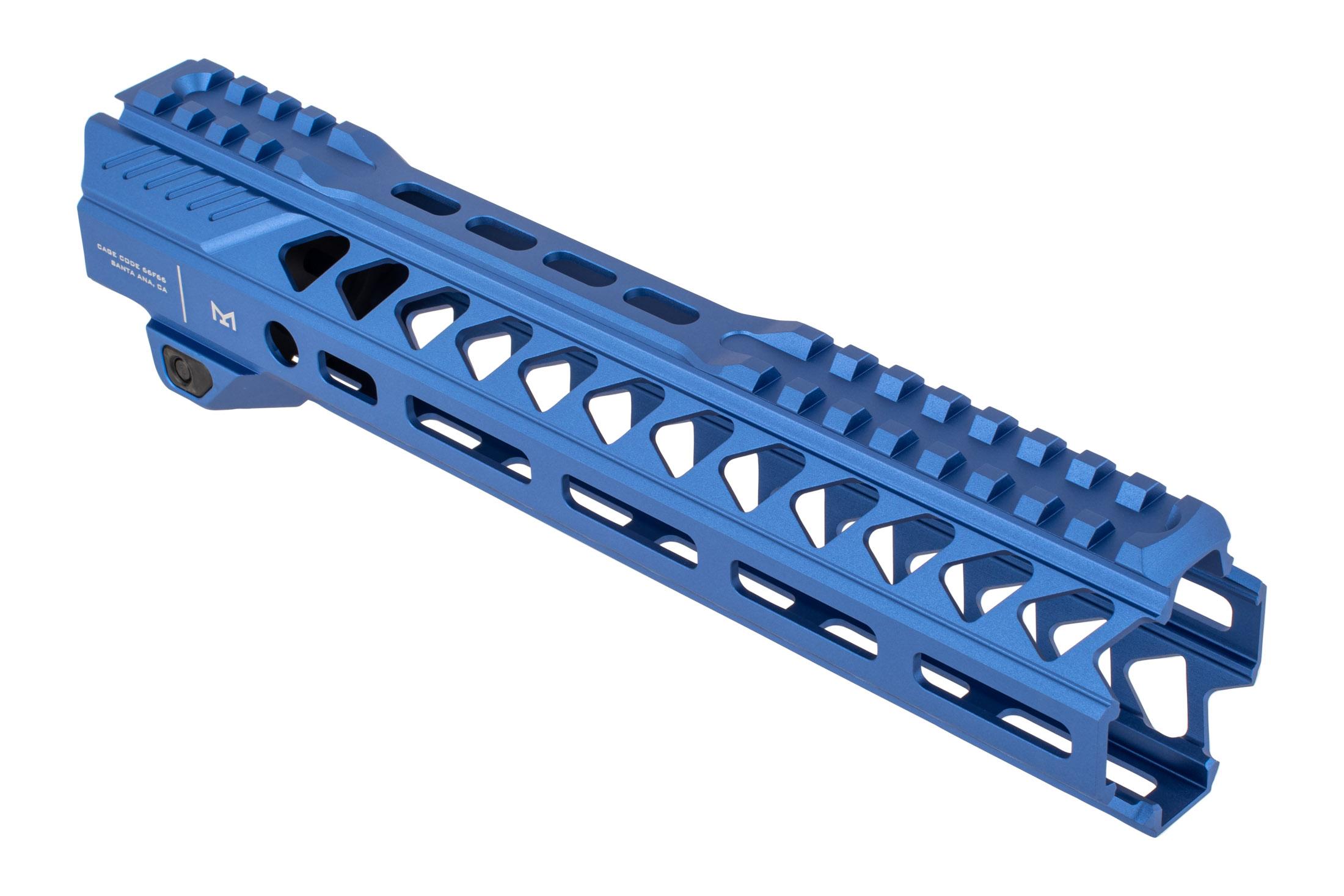 Strike Industries Strike Rail 10" M-LOK Handguard, Blue - SI-StrikeRail-10-BLU