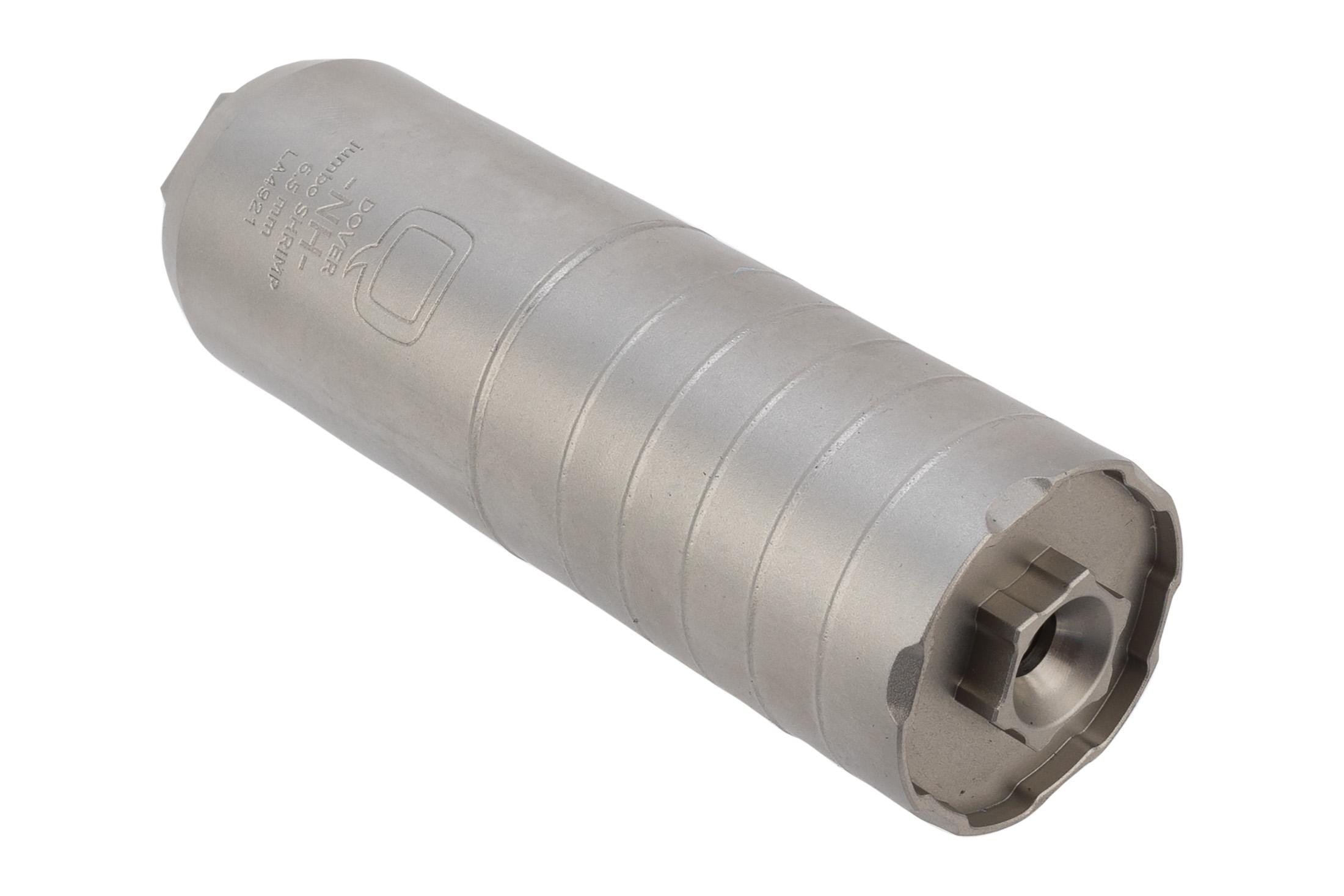 Q Jumbo SHRIMP 6.5 Suppressor - Bead Blasted - Rearend Included