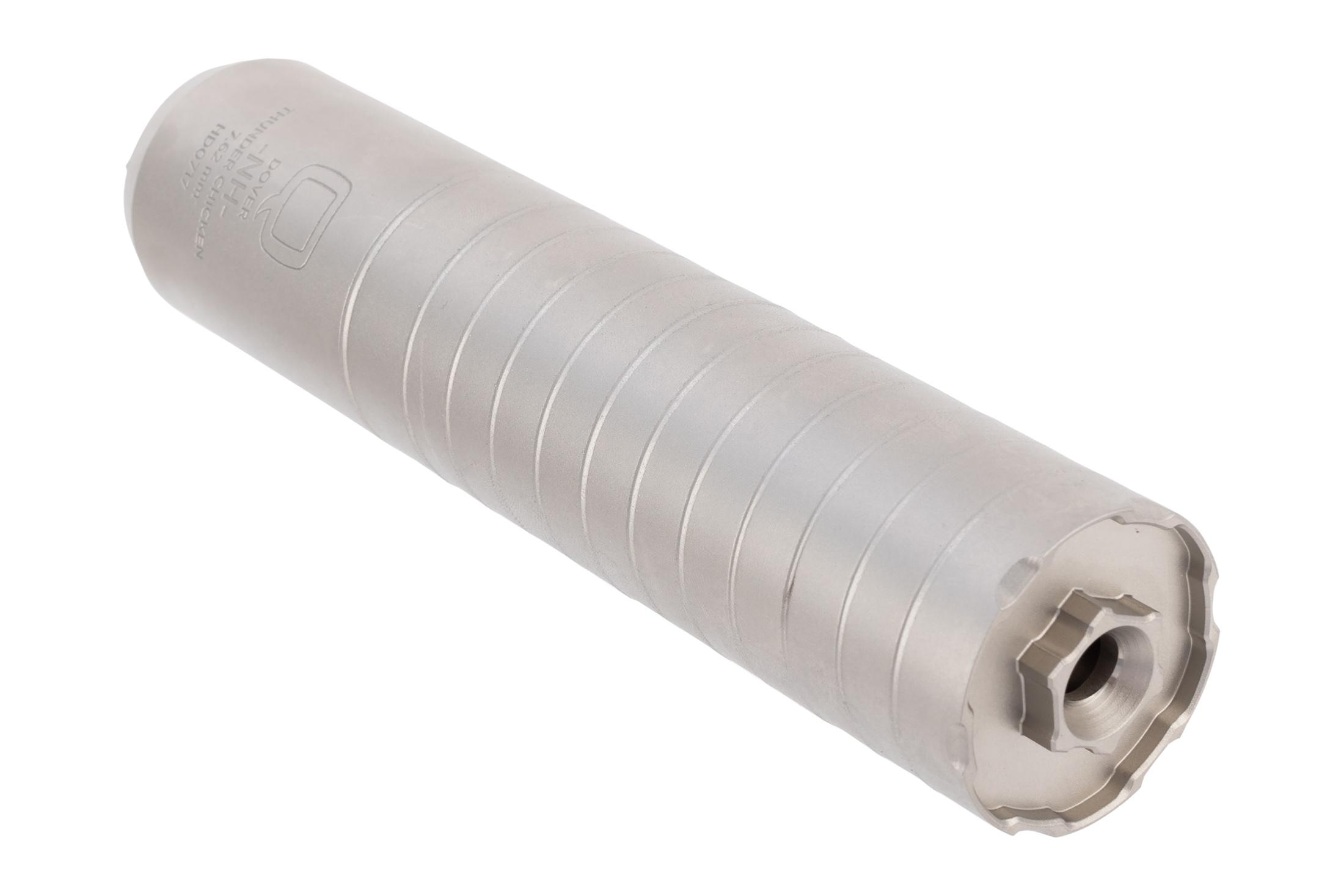 Q Thunder Chicken 7.62 Bead Blasted Suppressor - Rearend Included