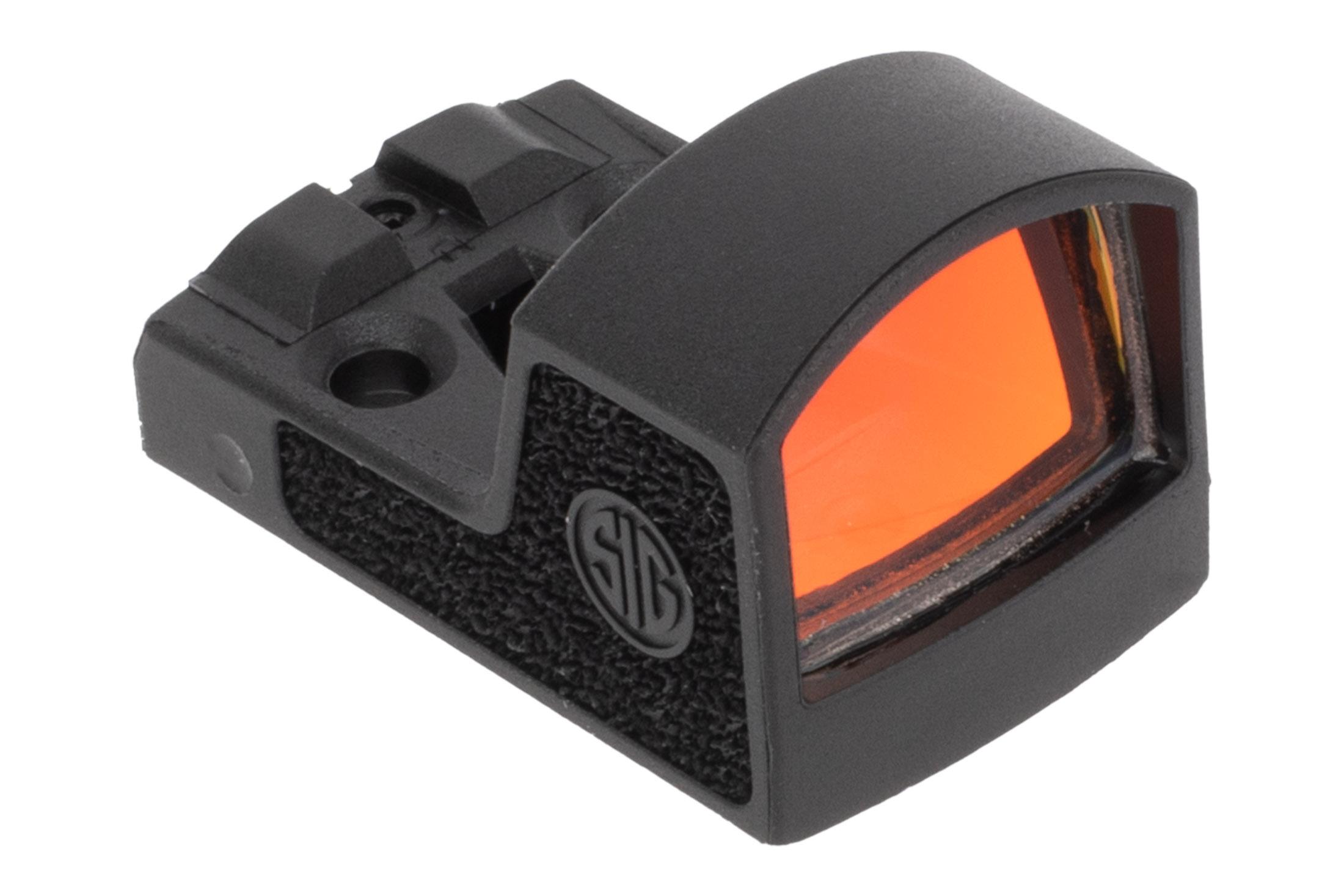 Sig Sauer Electro-Optics SOR01300 RomeoZero Micro Reflex Sight Black Textured 1x24mm 3 MOA Illuminated Red Dot Reticle