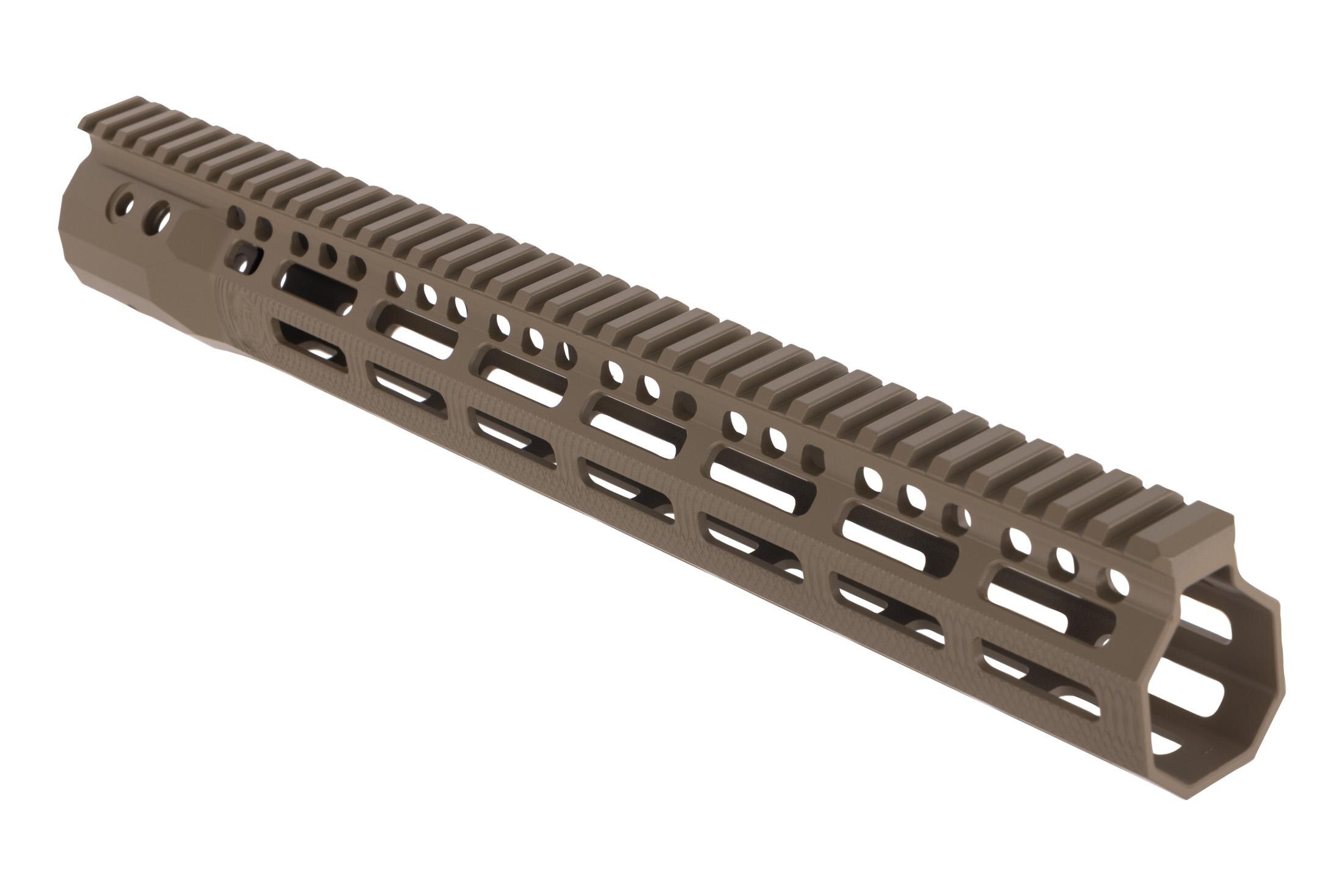 Troy Industries G2SOCC Battle Rail Free Float M-LOK AR-15 Handguard 15.125" -  FDE